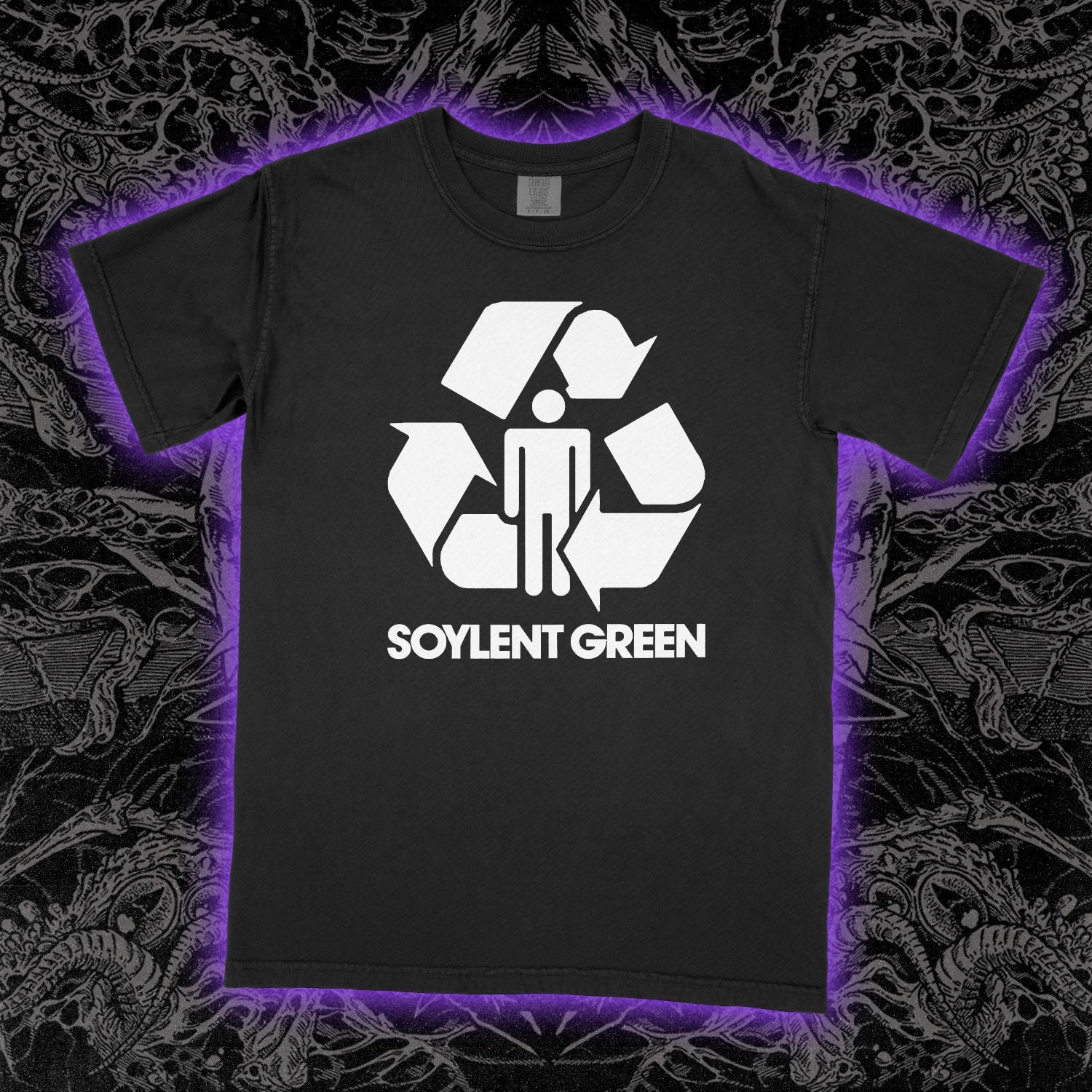 Soylent Green Film Comfort Colors Black Tee