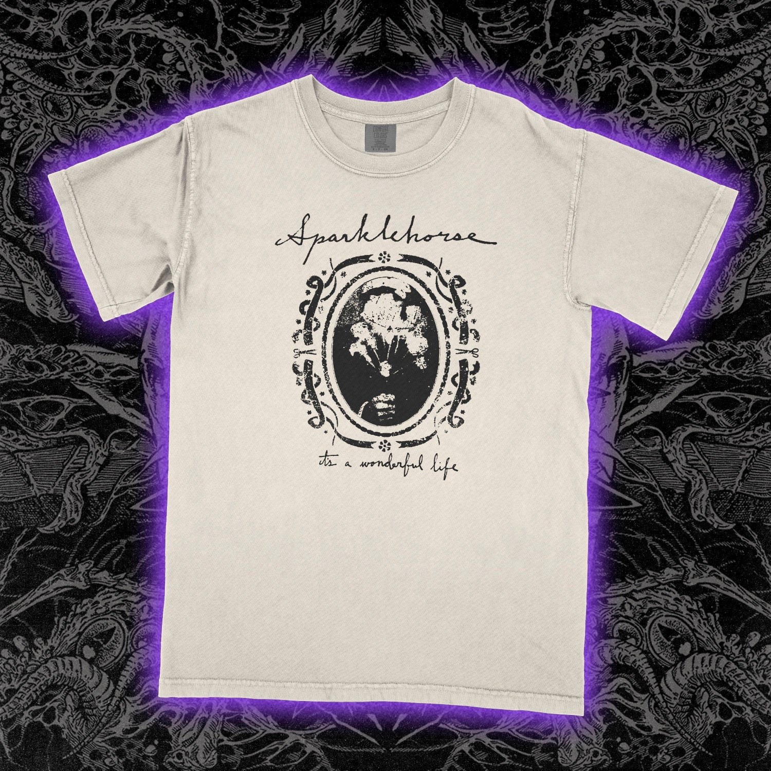 Sparklehorse Wonderful Life Comfort Colors Ivory Tee