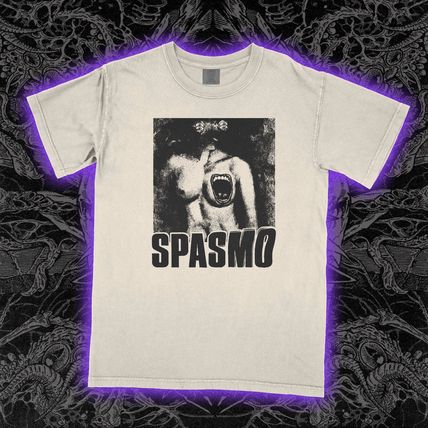 Spasmo Film Comfort Colors Ivory Tee