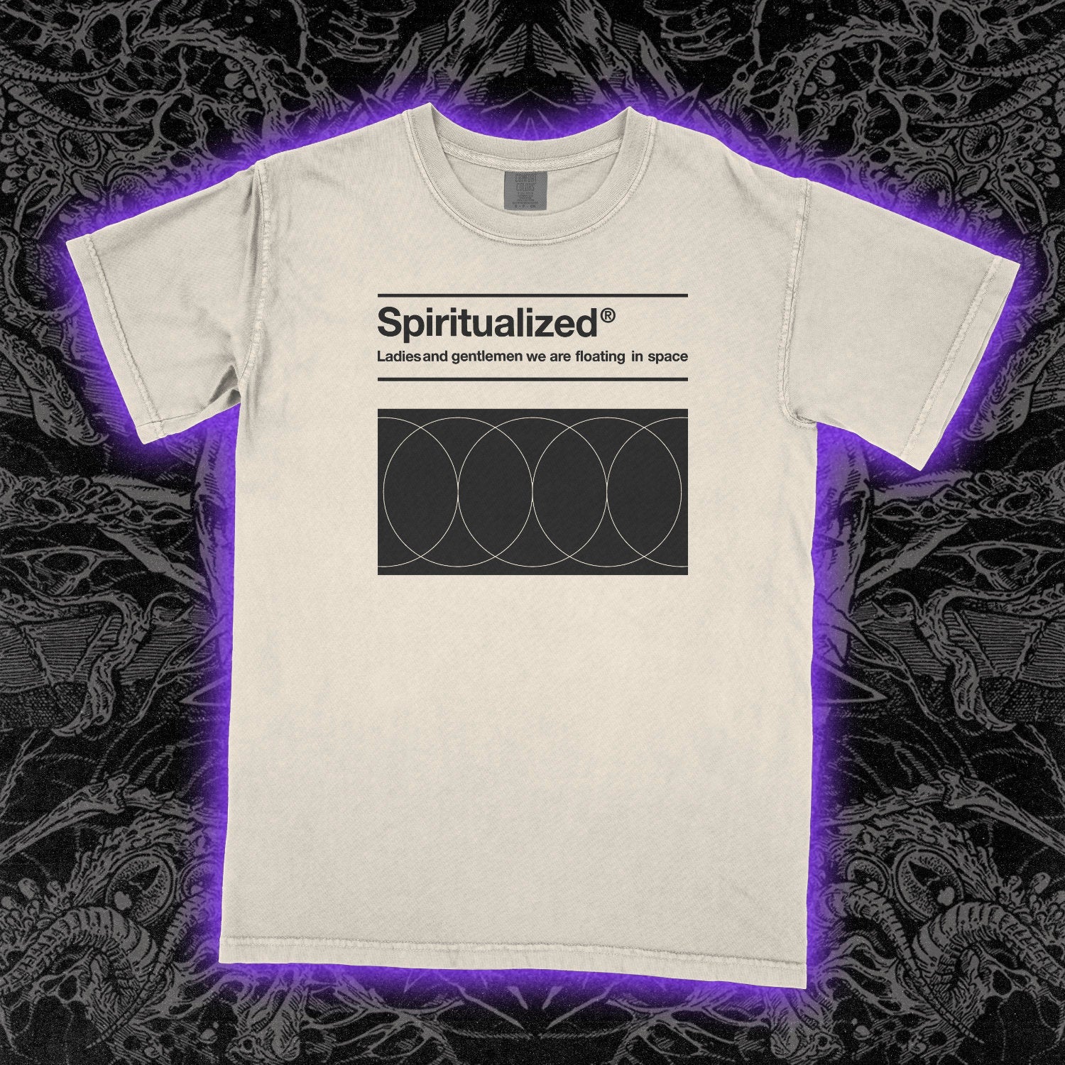 Spiritualized Ladies And Gentlemen Comfort Colors Ivory Tee