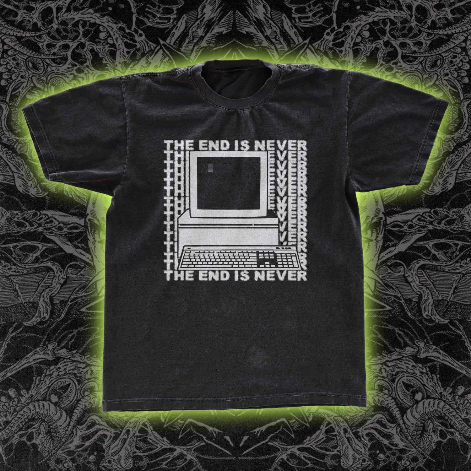 Stanley Parable The End is Never Classic Tee Black