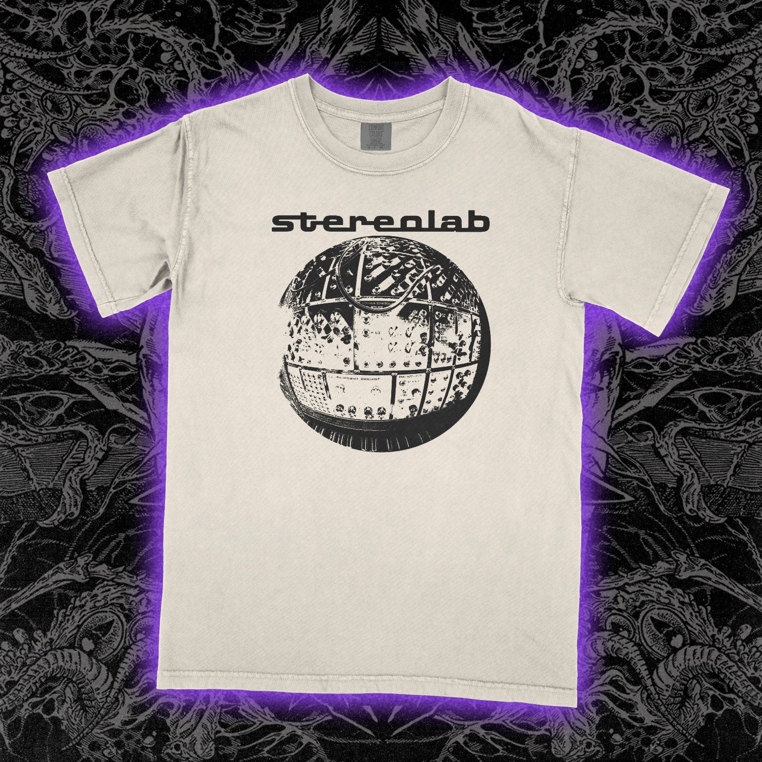 Stereolab Mars Audiac Comfort Colors Ivory Tee