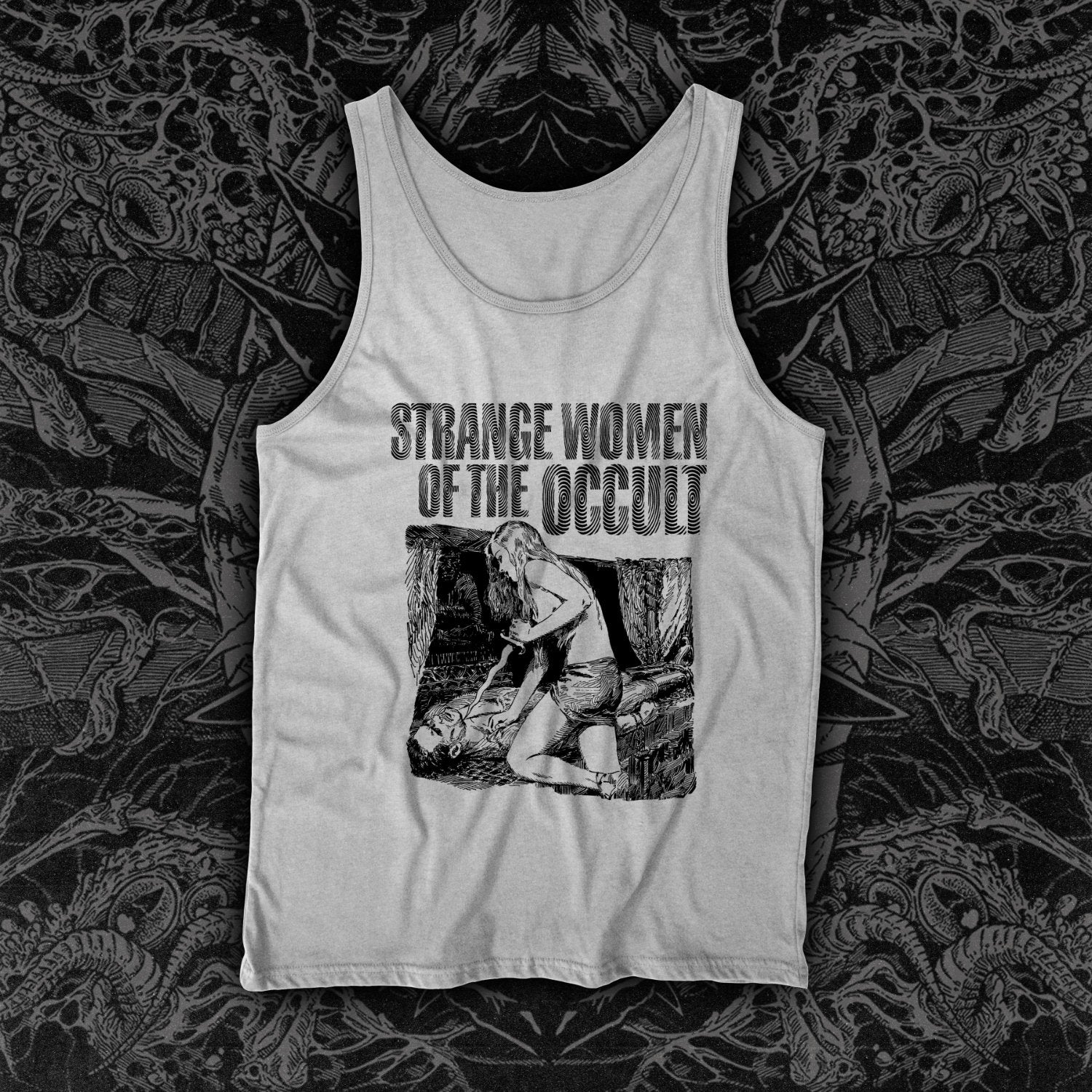 Strange Women Of The Occult Tank White