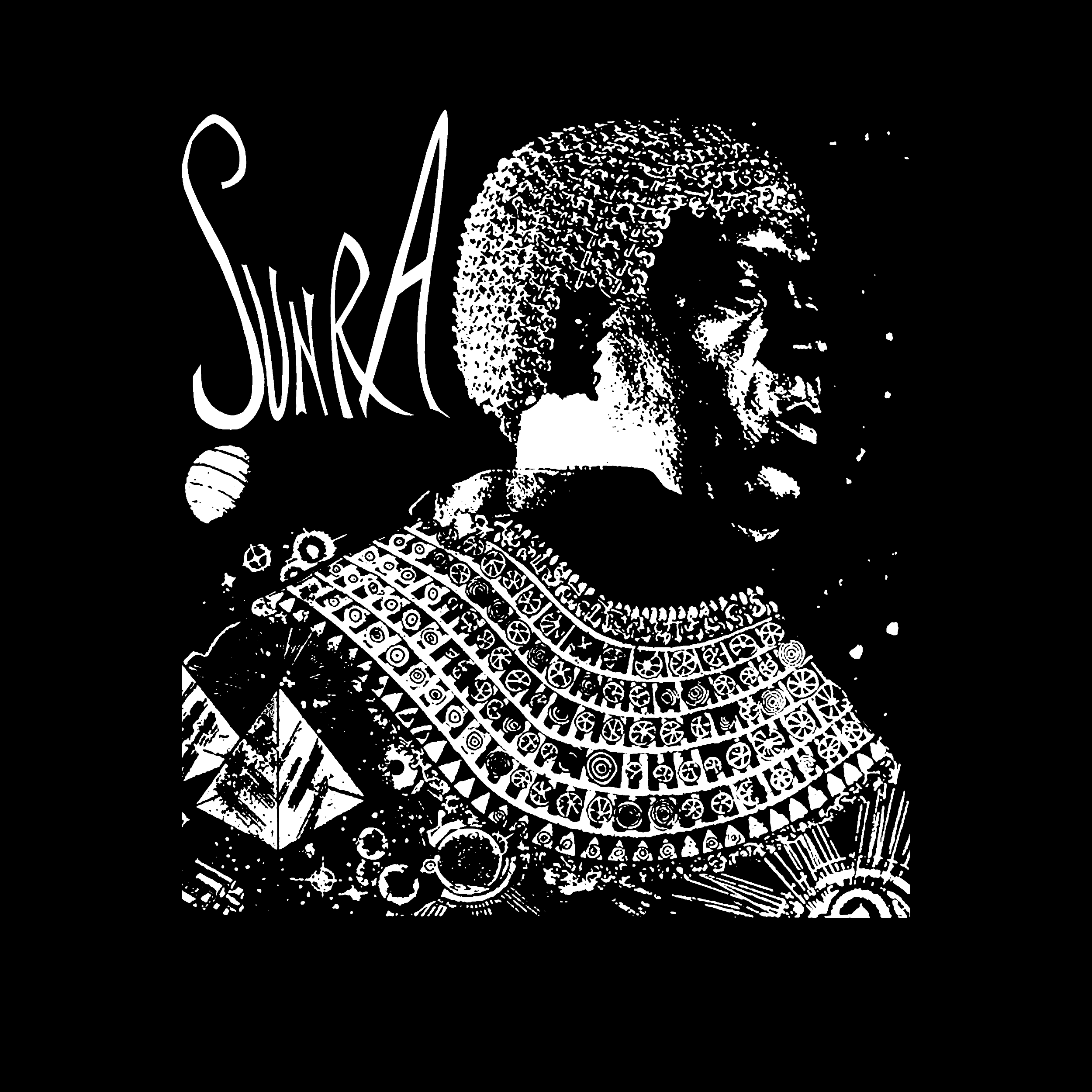 Sun Ra Space Portrait Premium Bella Shirt | Occult & Obscure Sun Ra Space Portrait Premium Bella Shirt | Occult & Obscure