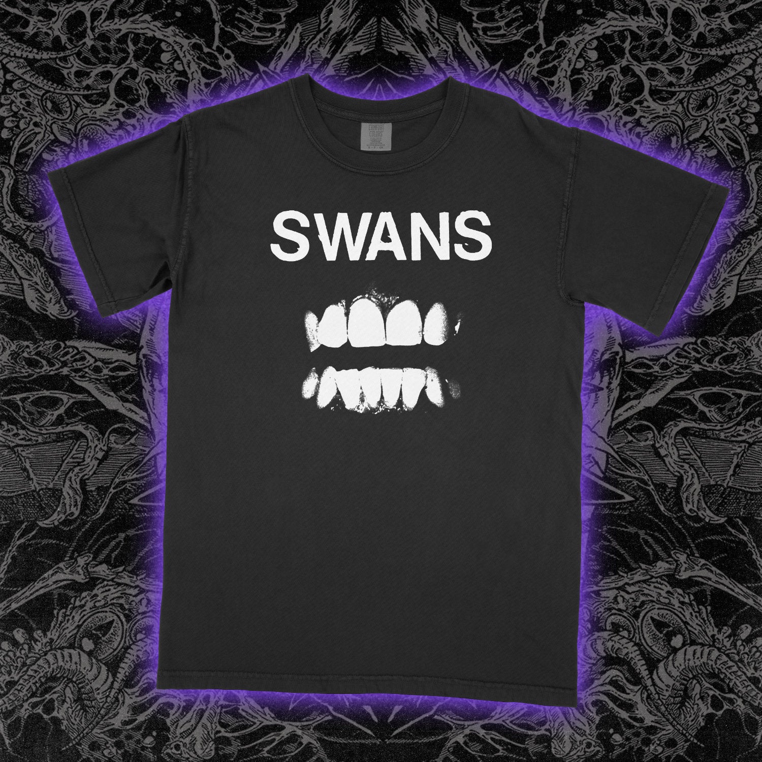 Swans Filth Comfort Colors Black Tee