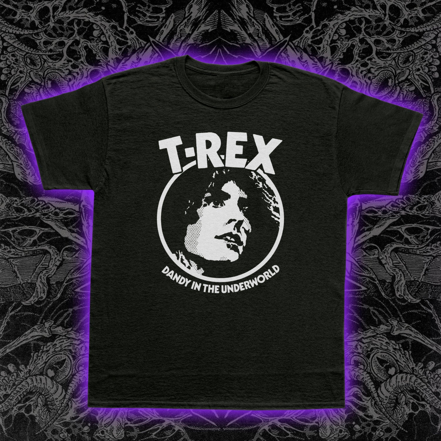 T-Rex Dandy In The Underworld Premium Tee