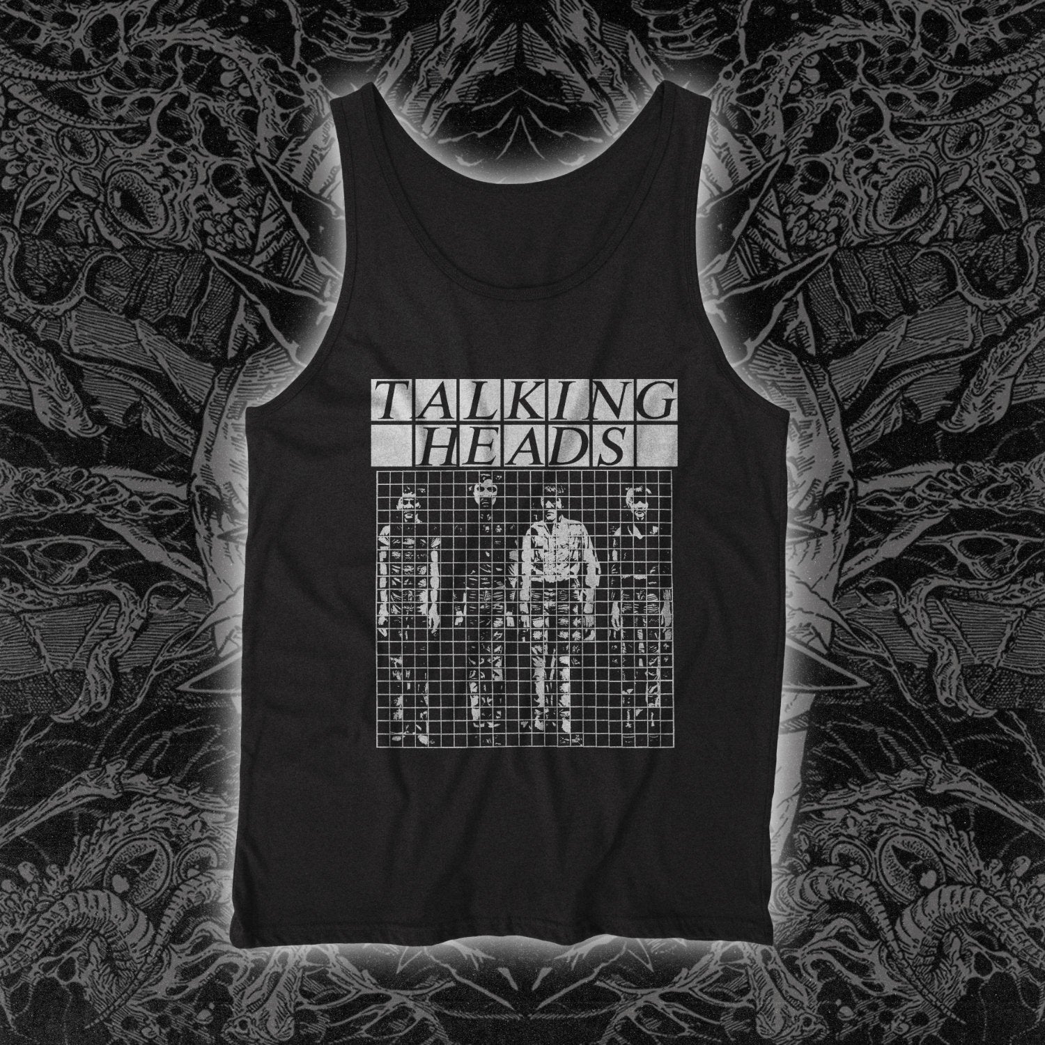 Talking Heads Buildings And Food Tank Black