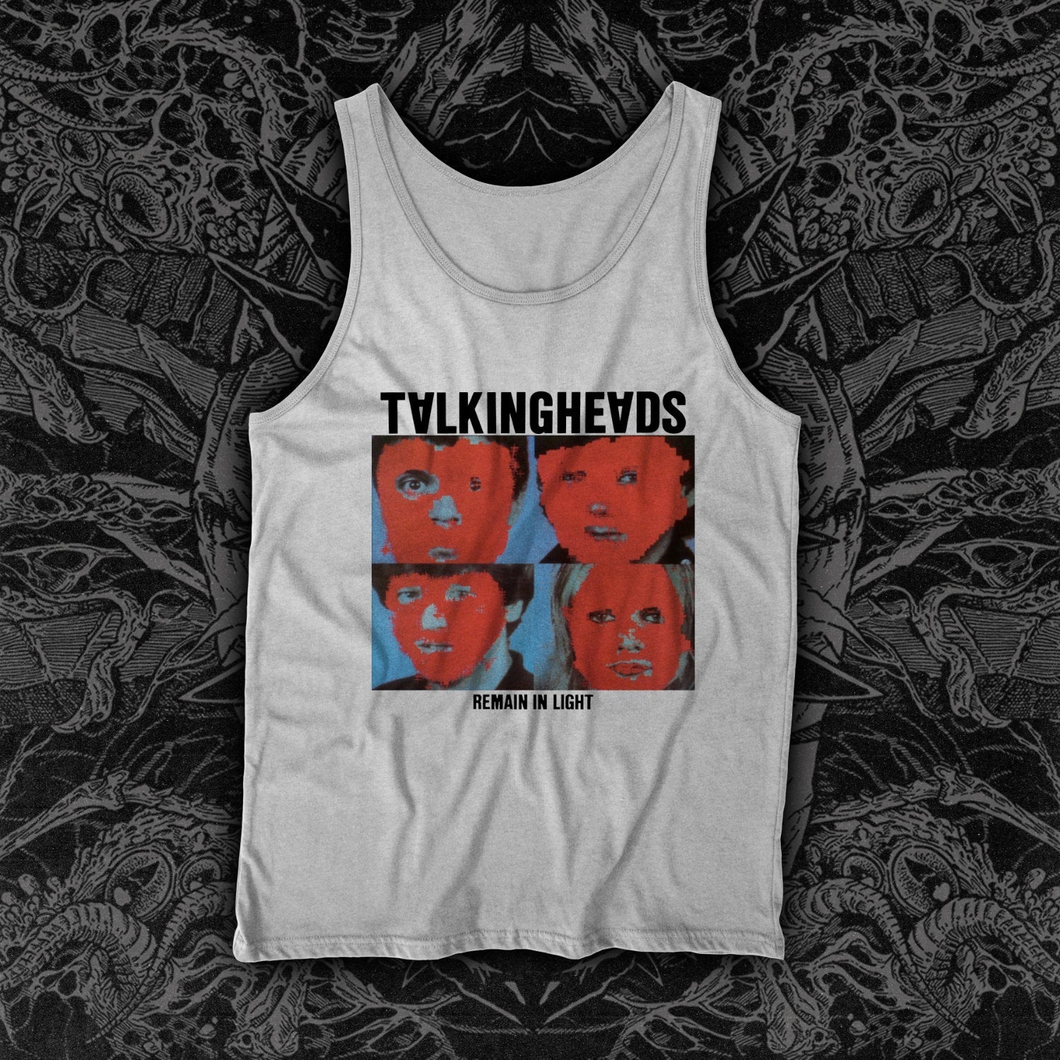 Talking Heads Remain In Light Tank White