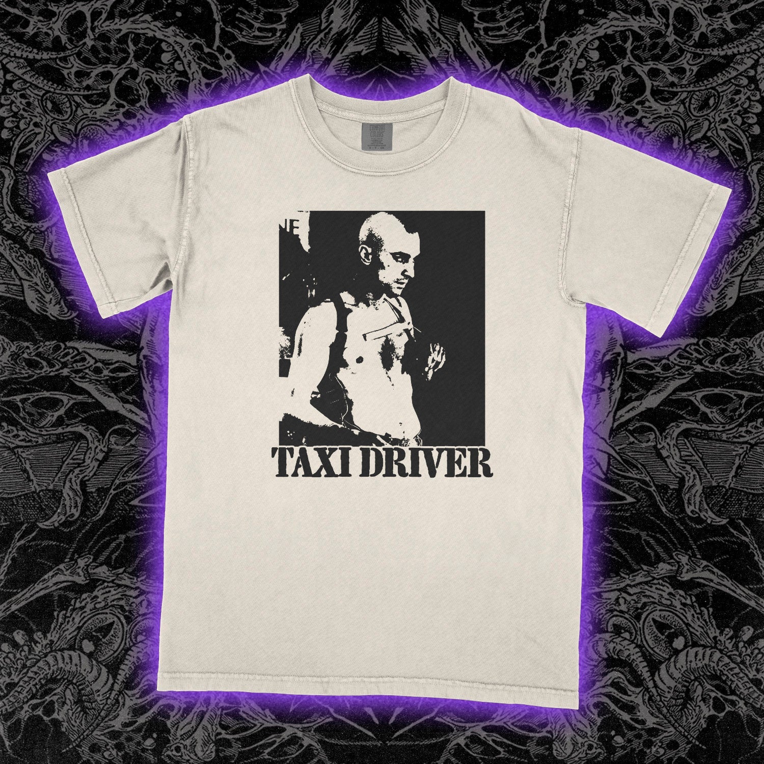 Taxi Driver Film Comfort Colors Ivory Tee