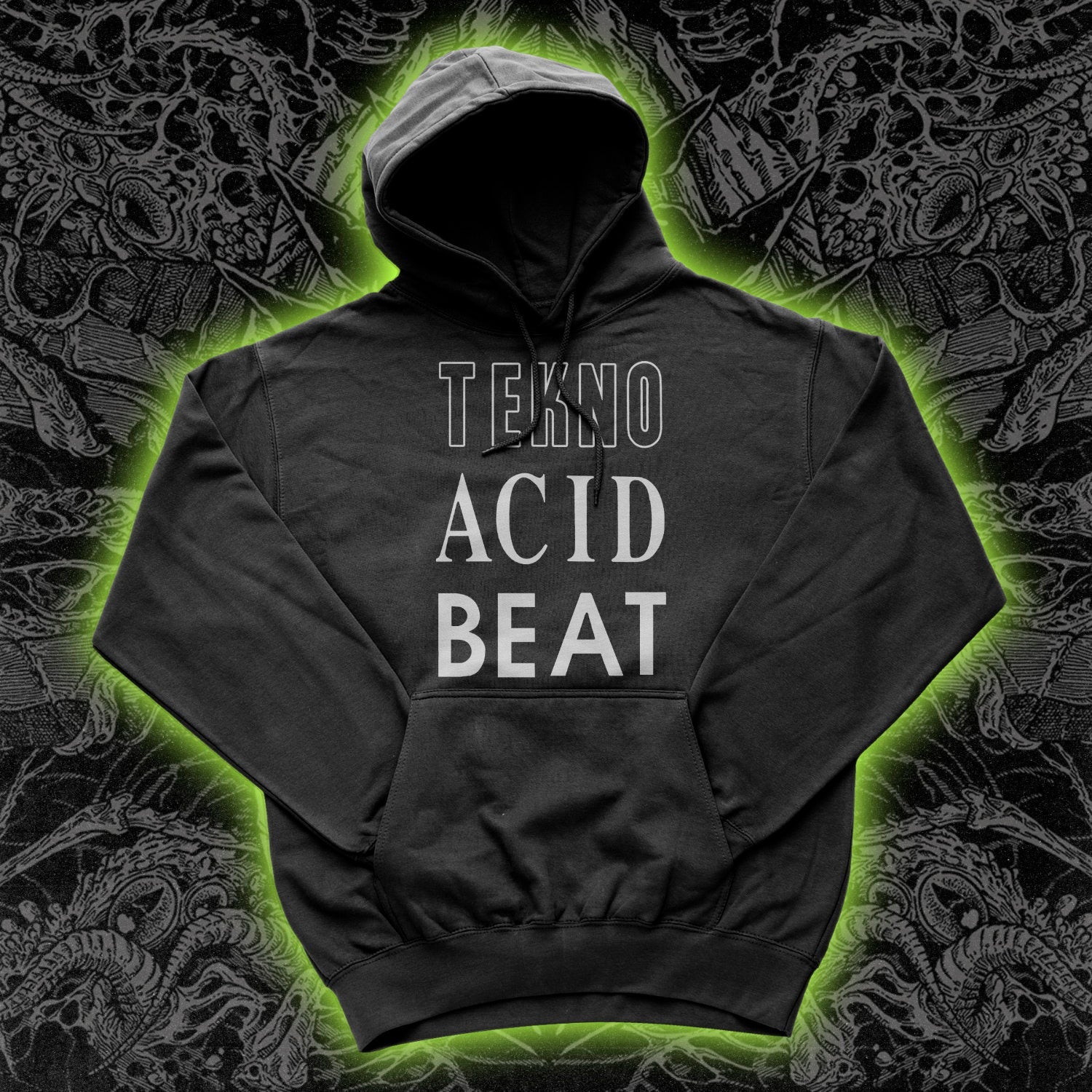 Tekno Acid Beat Hoodie