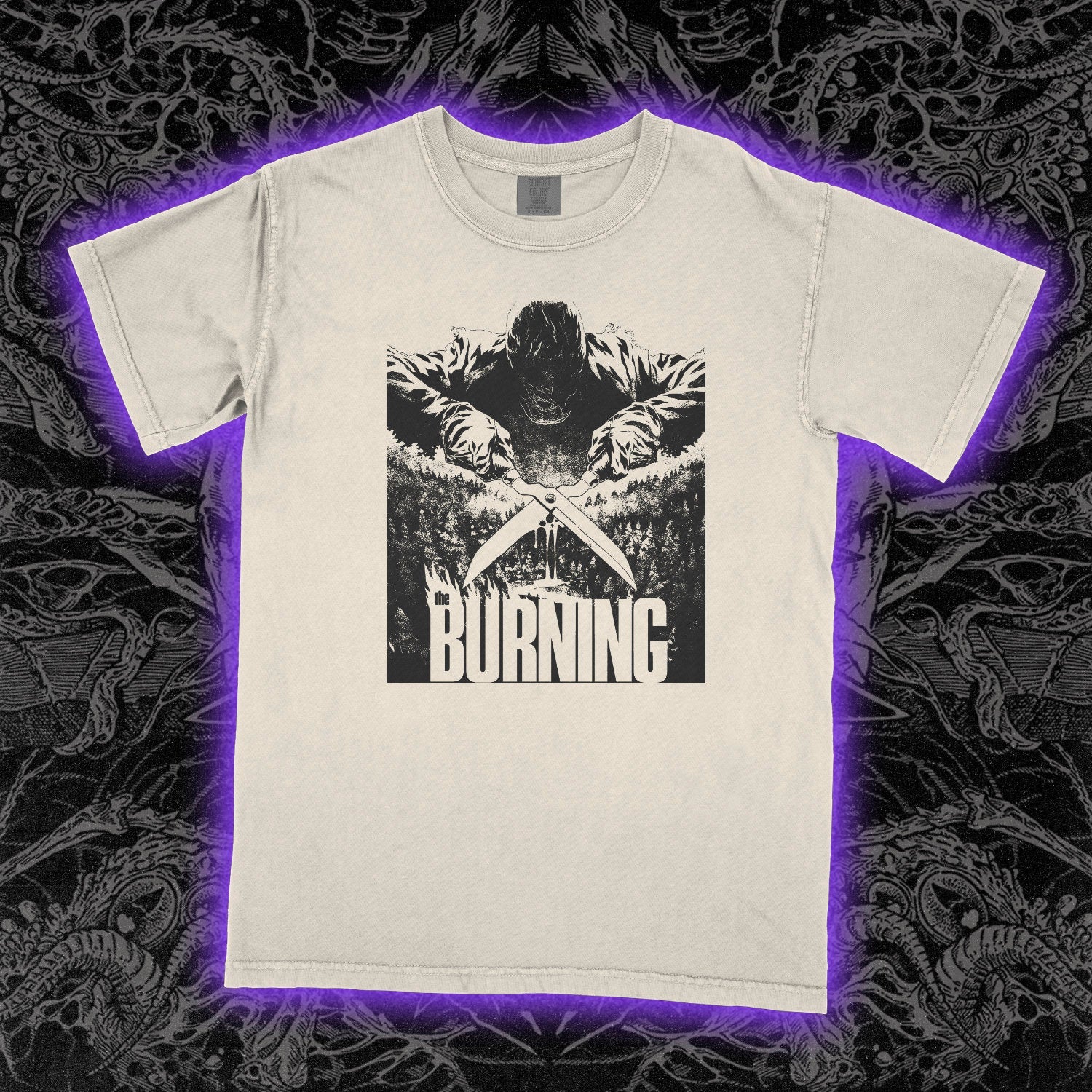 The Burning Film Comfort Colors Ivory Tee