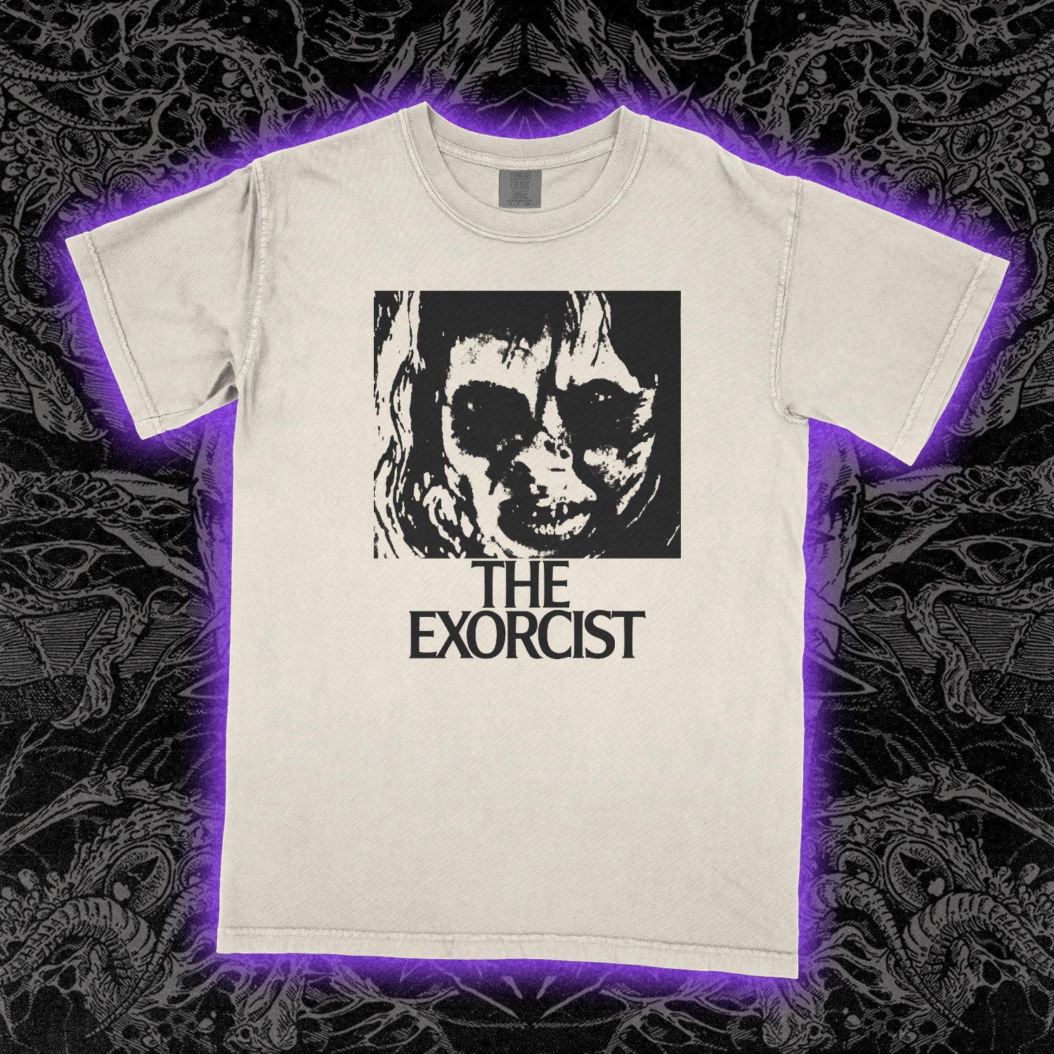 The Exorcist Film Comfort Colors Ivory Tee