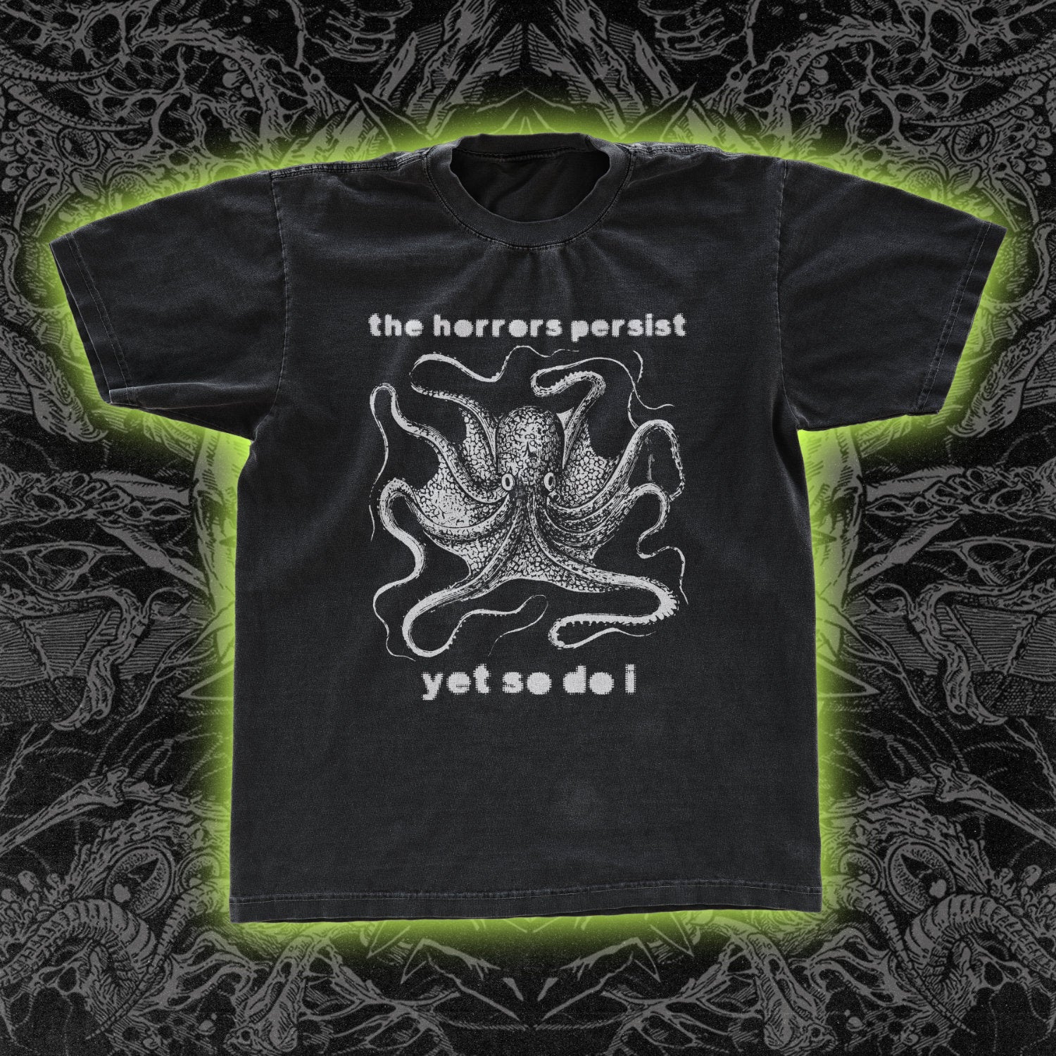 The Horrors Persist Classic Tee Black