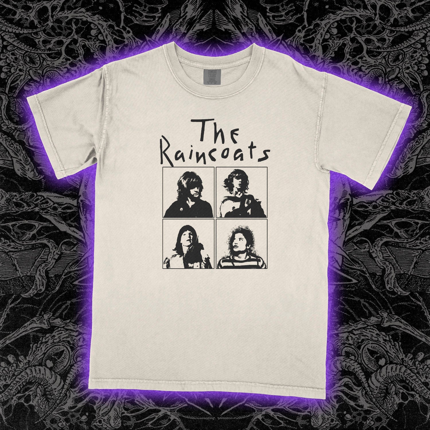 The Raincoats Group Comfort Colors Ivory Tee