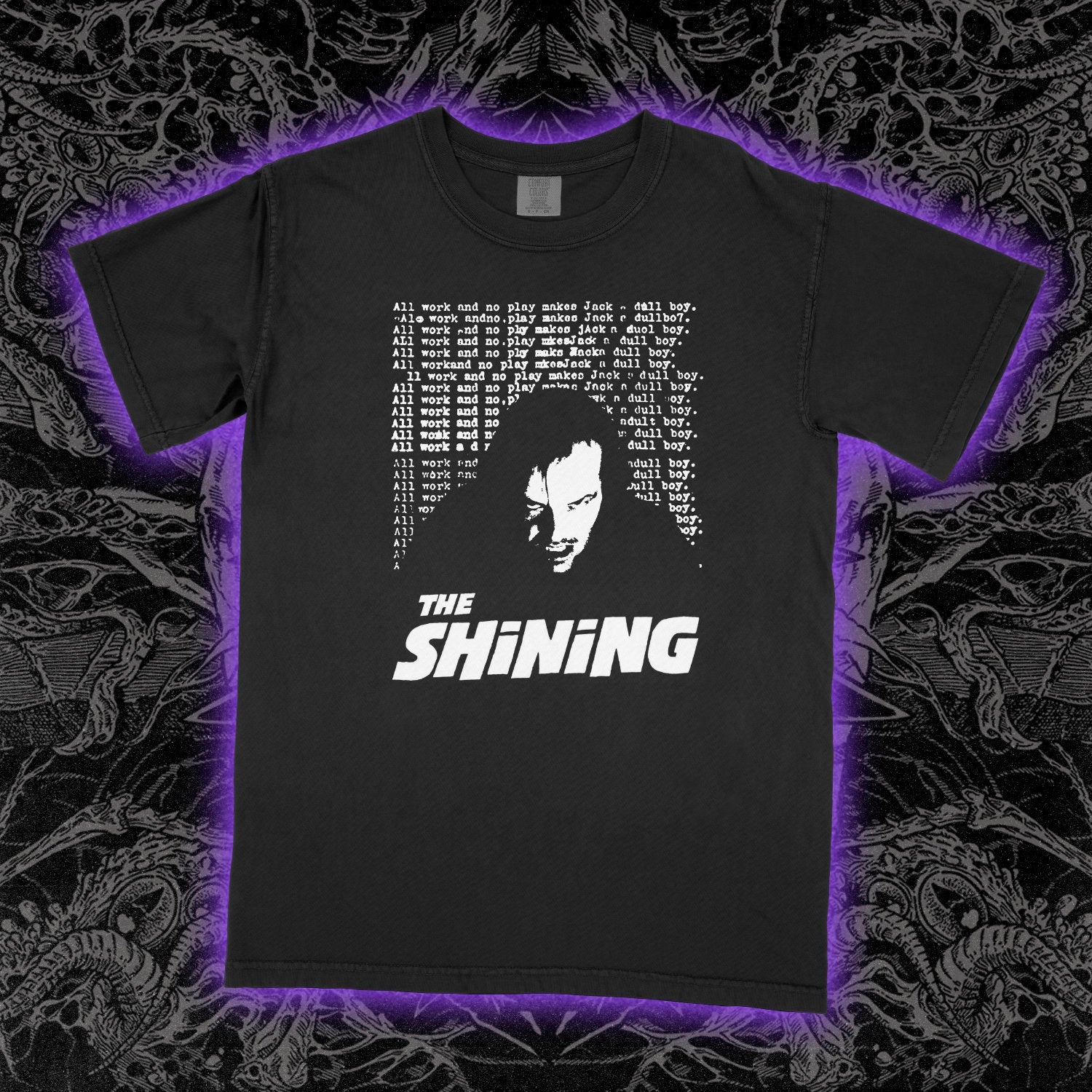 The Shining Film Comfort Colors Black Tee