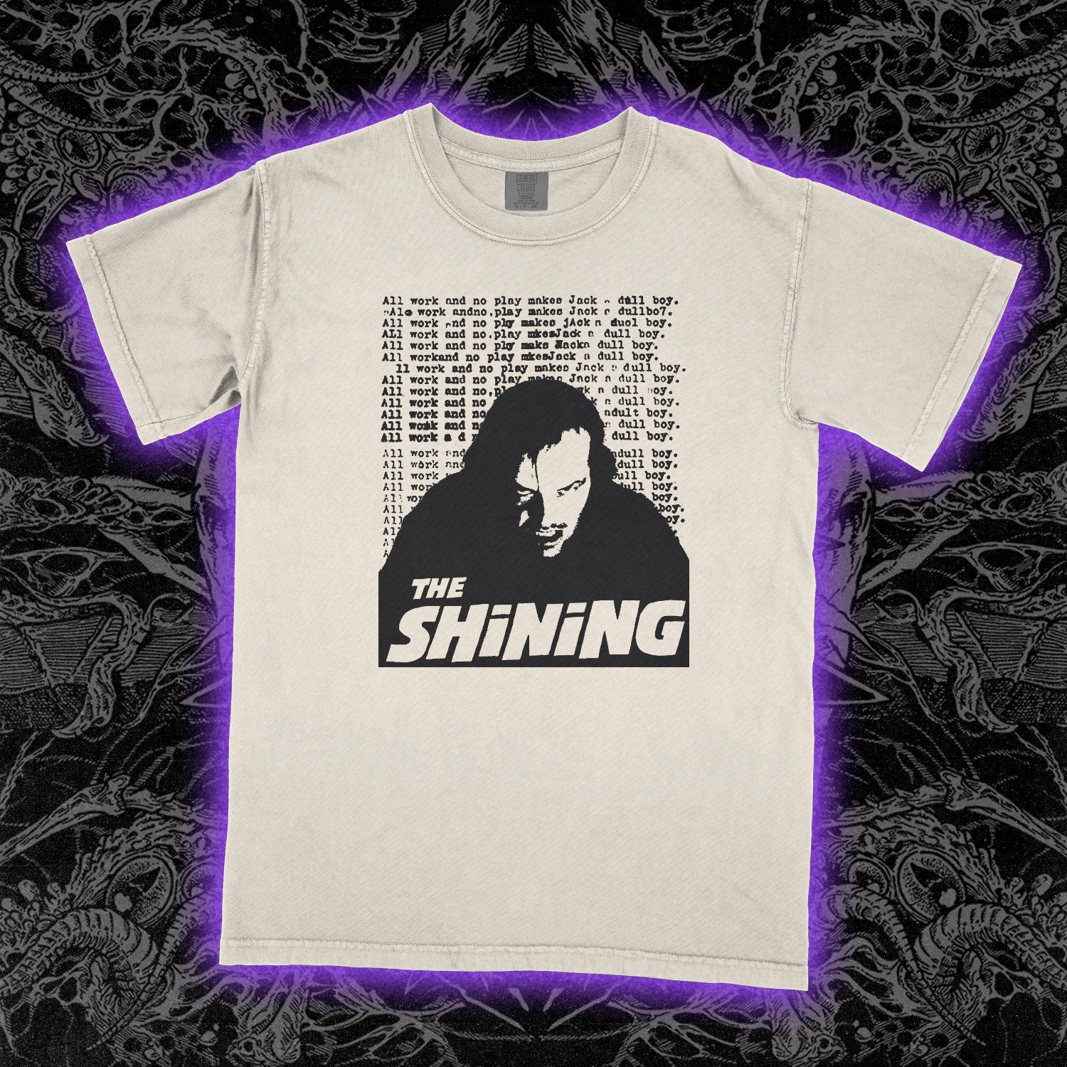 The Shining Film Comfort Colors Ivory Tee