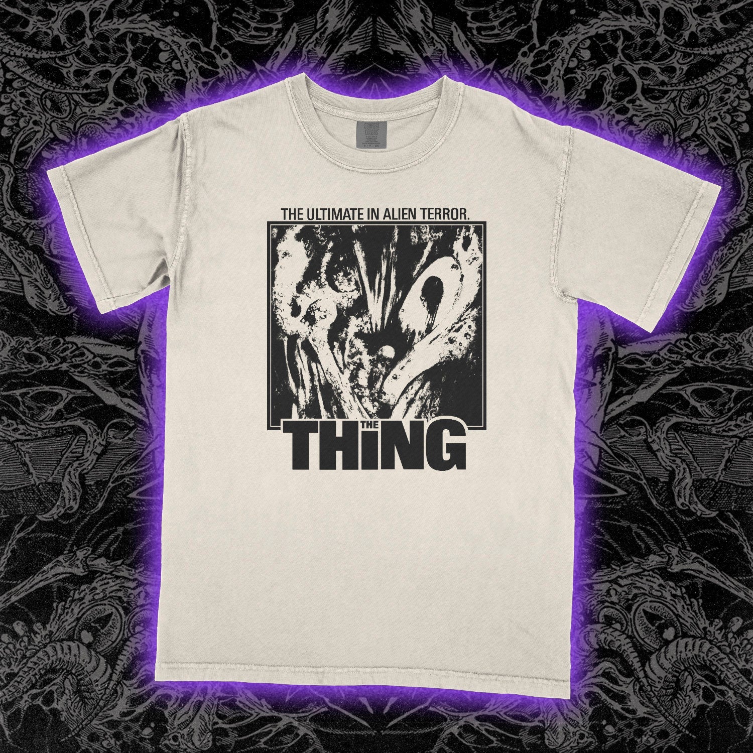 The Thing Film 1982 Comfort Colors Ivory Tee