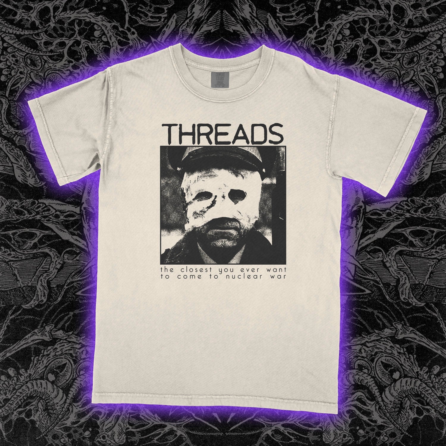 Threads Film 1984 Comfort Colors Ivory Tee