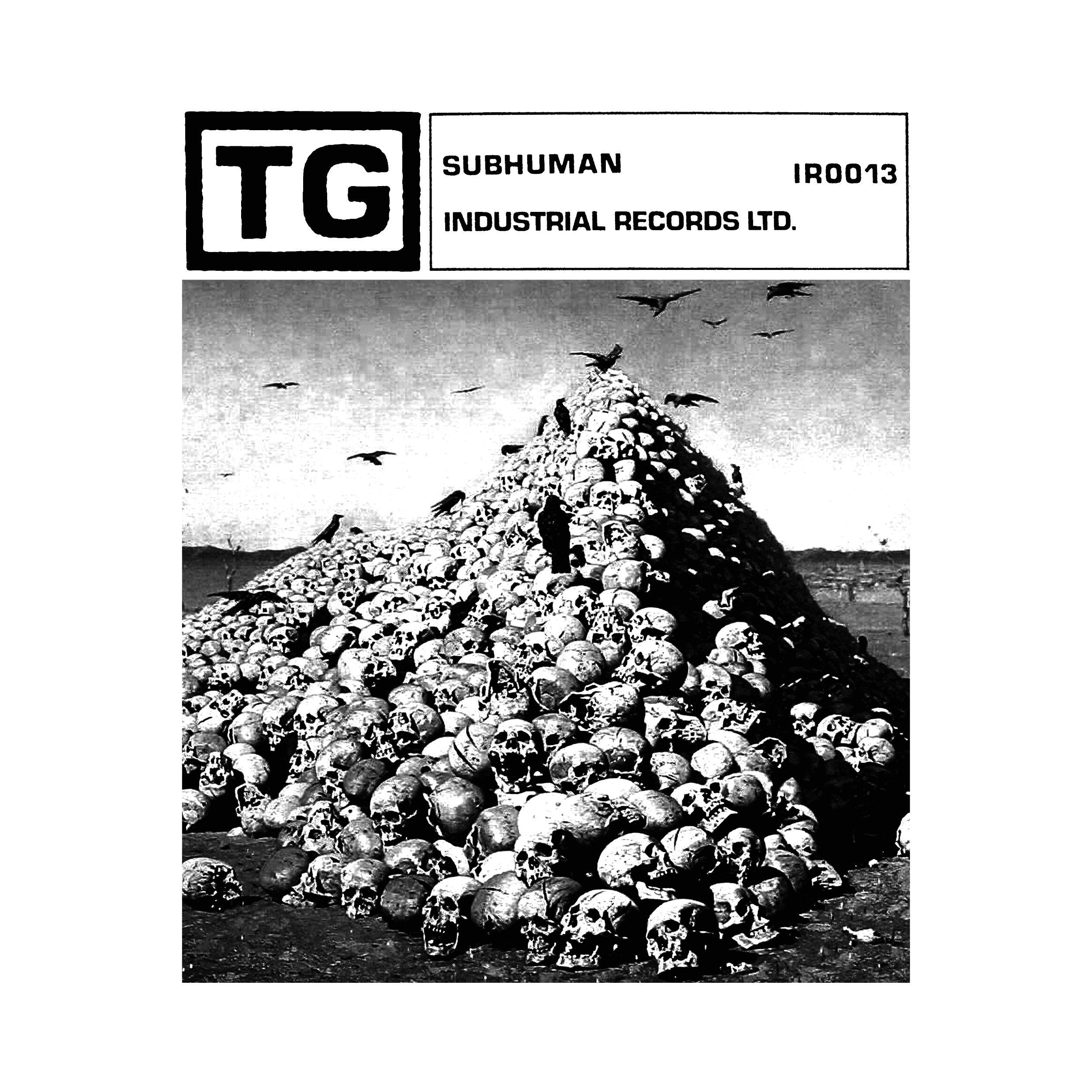 Throbbing Gristle Subhuman | Occult & Obscure Clothing | Night Throbbing Gristle Subhuman | Occult & Obscure Clothing | Night