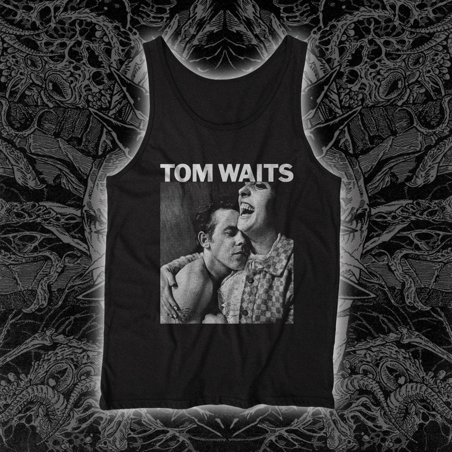 Tom Waits Rain Dogs Tank Black