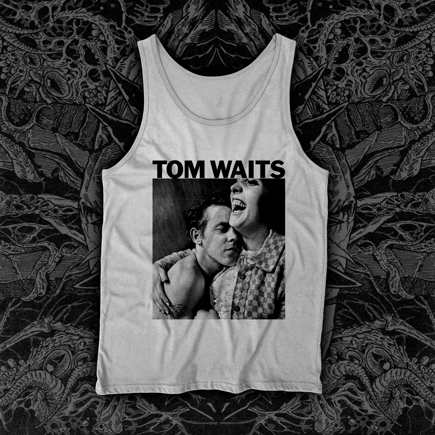 Tom Waits Rain Dogs Tank White