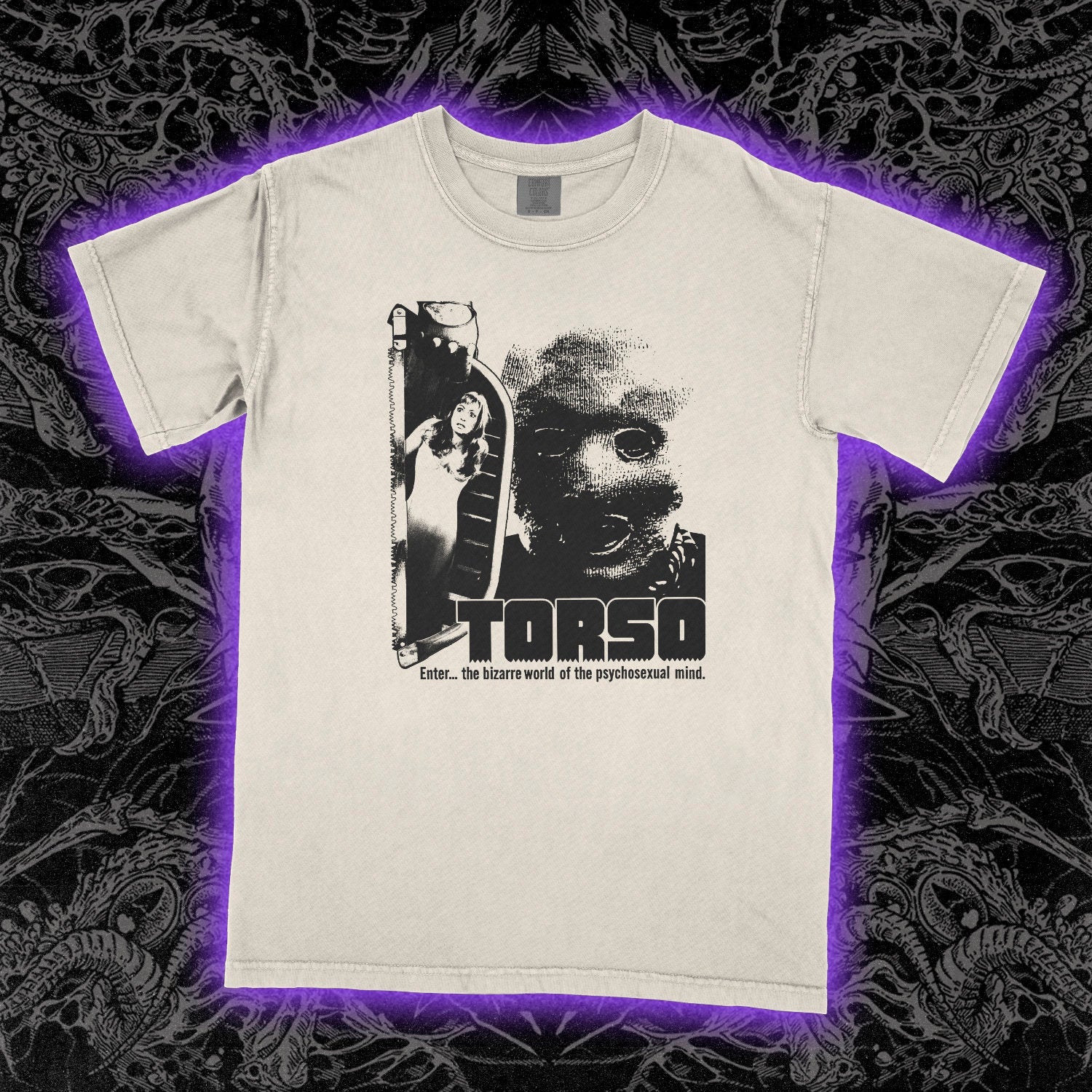 Torso Film 1973 Comfort Colors Ivory Tee