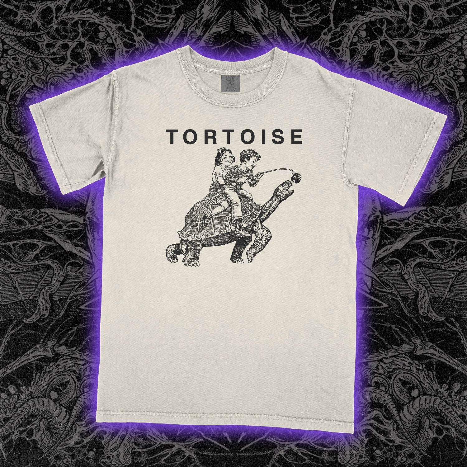 Tortoise Lonesome Sound Comfort Colors Ivory Tee