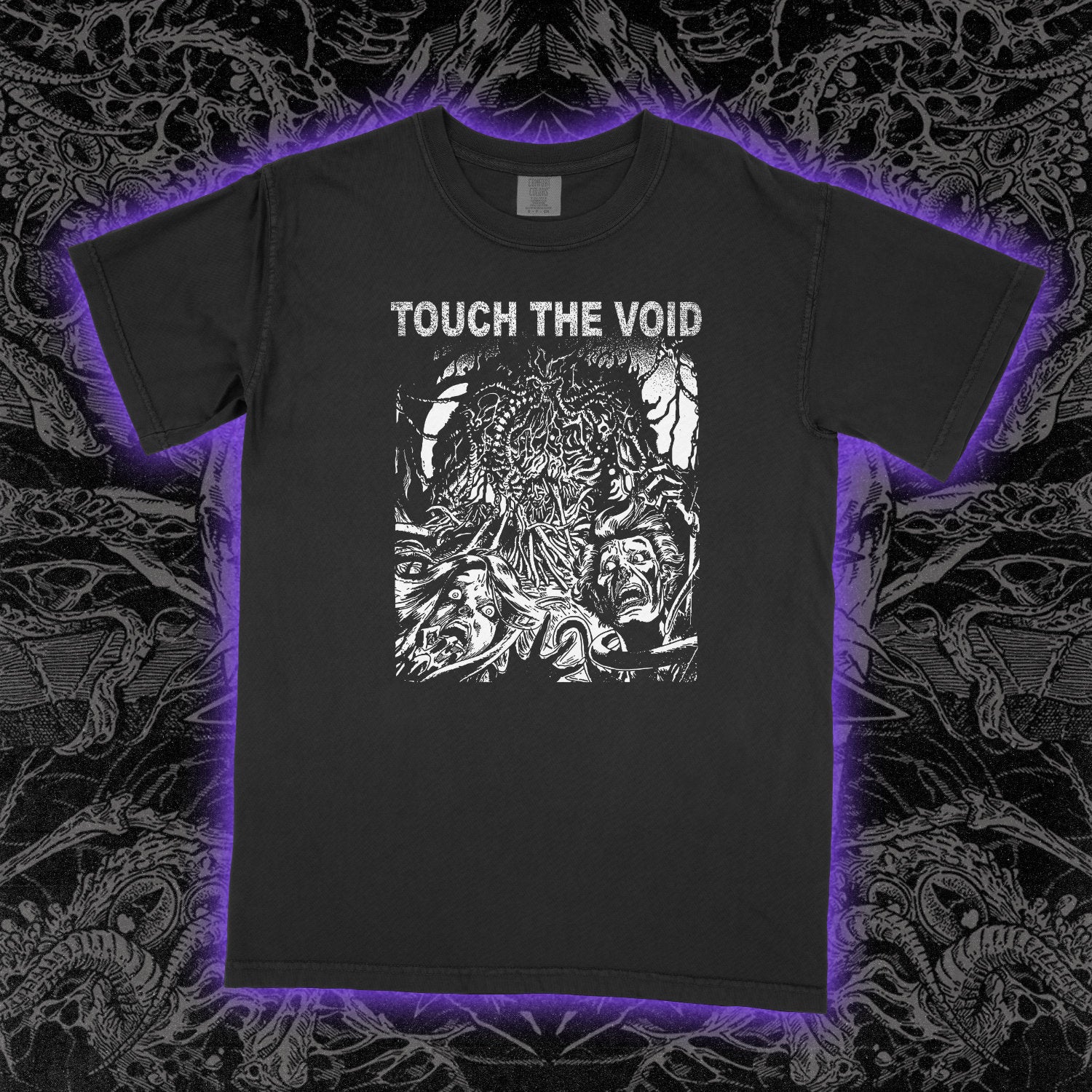 Touch The Void Comfort Colors Tee Black