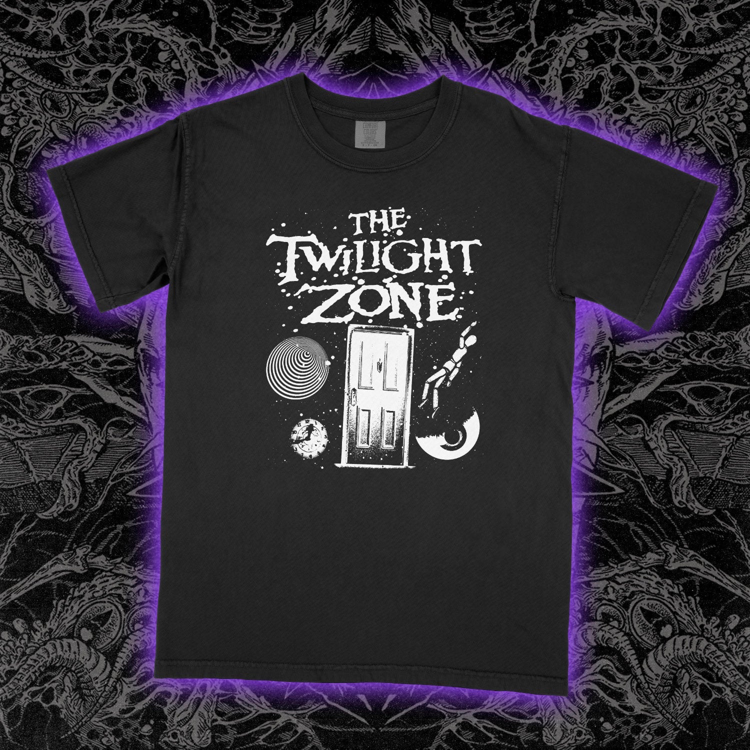 Twilight Zone Comfort Colors Black Tee