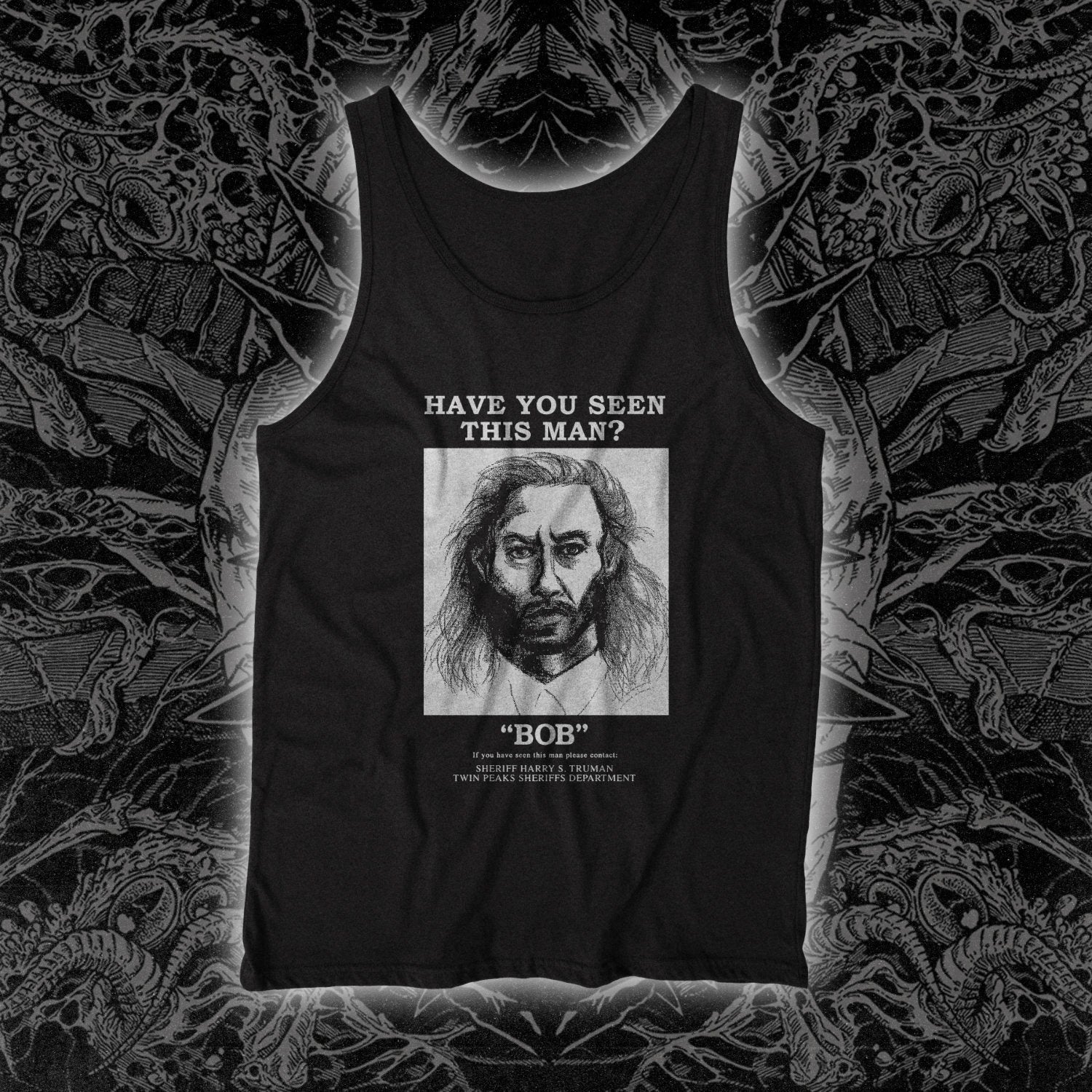 Twin Peaks Have You Seen Bob Tank Black
