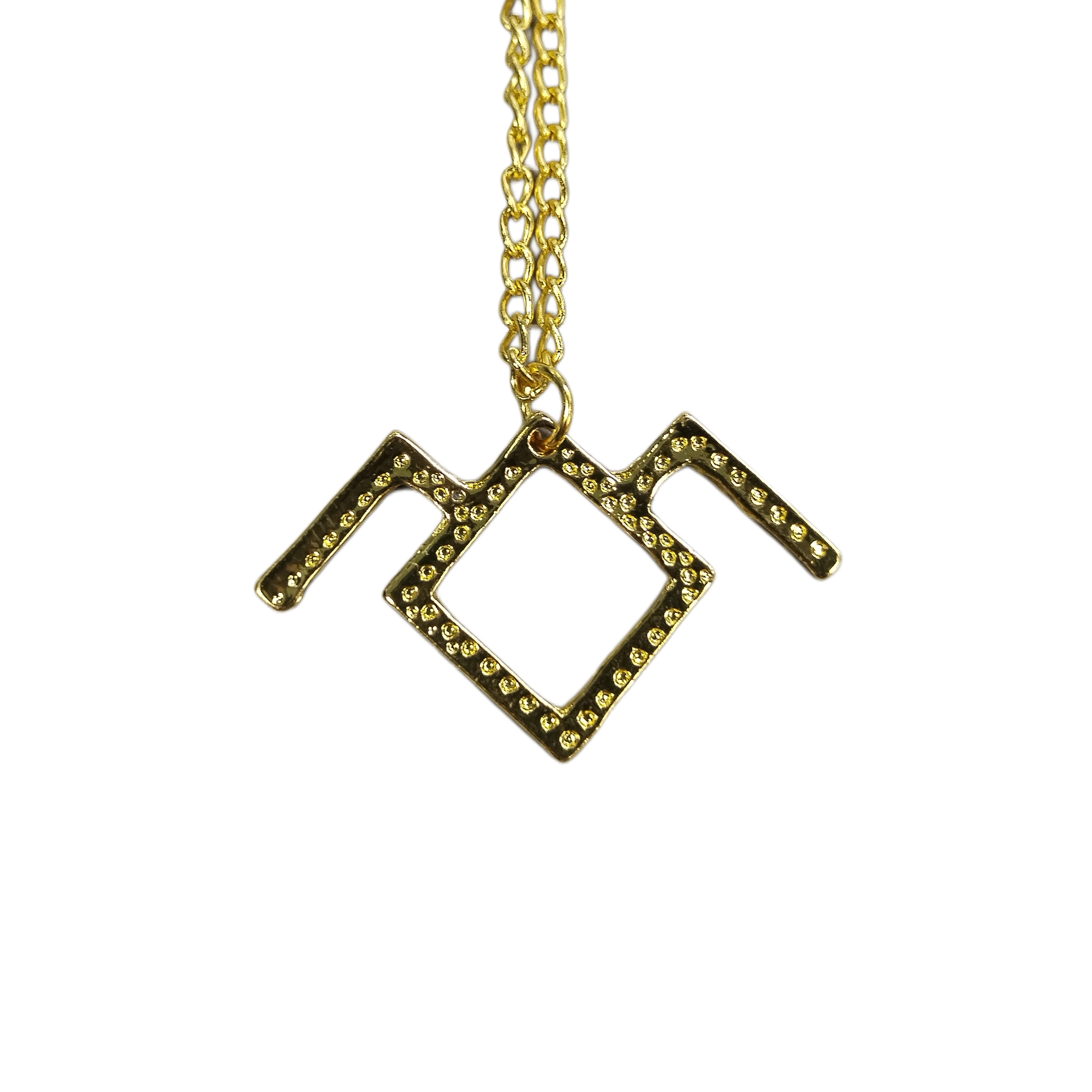 Twin Peaks Owl Symbol Necklace