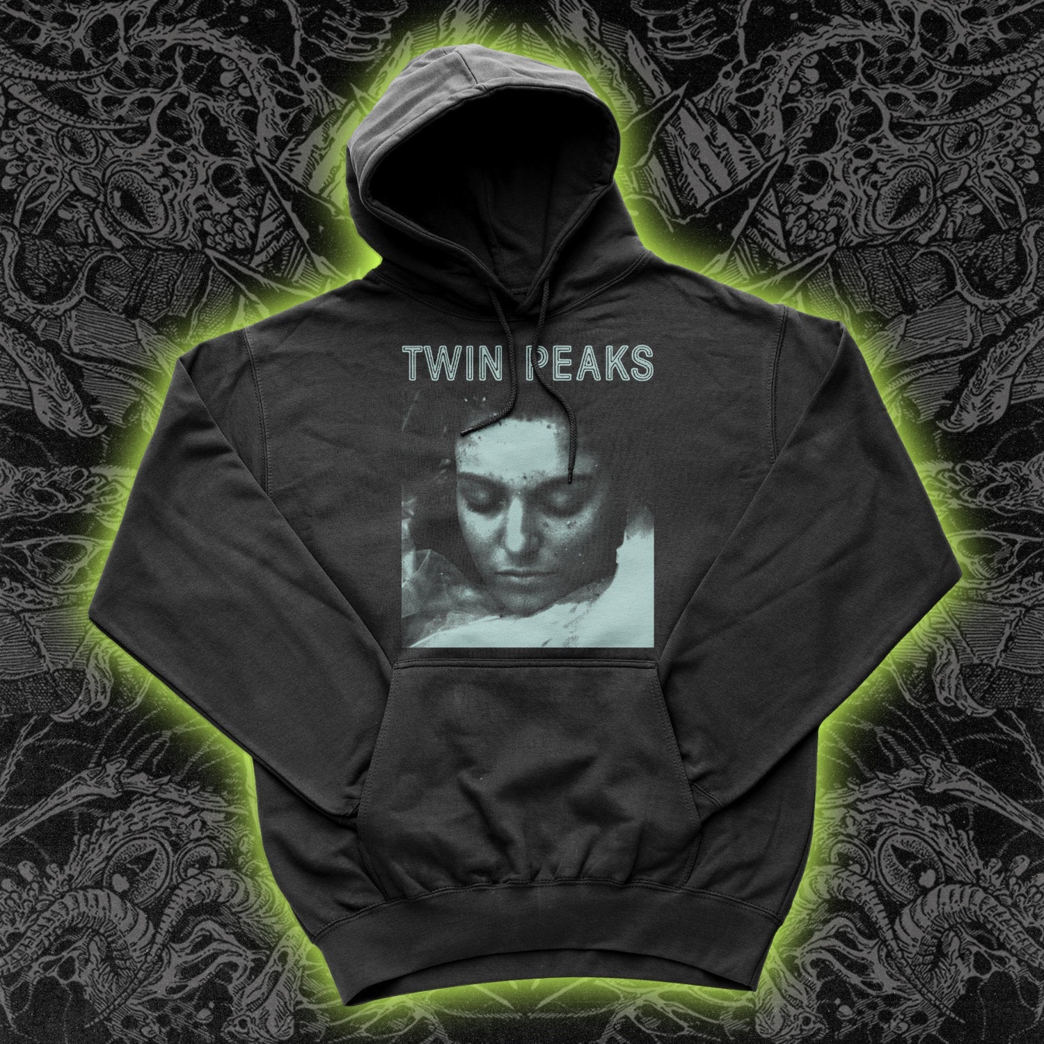 Twin Peaks Wrapped In Plastic Hoodie