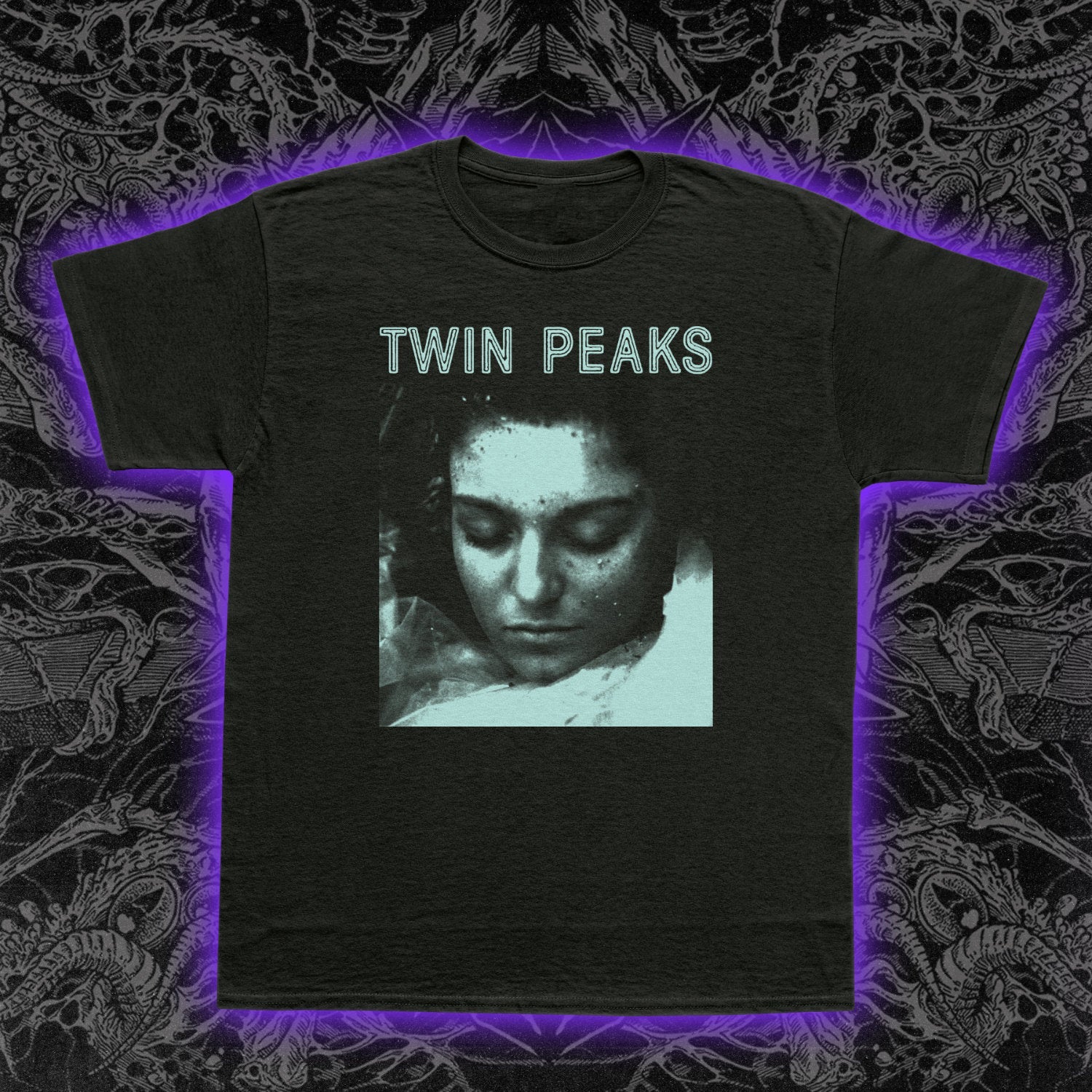 Twin Peaks Wrapped In Plastic Premium Tee