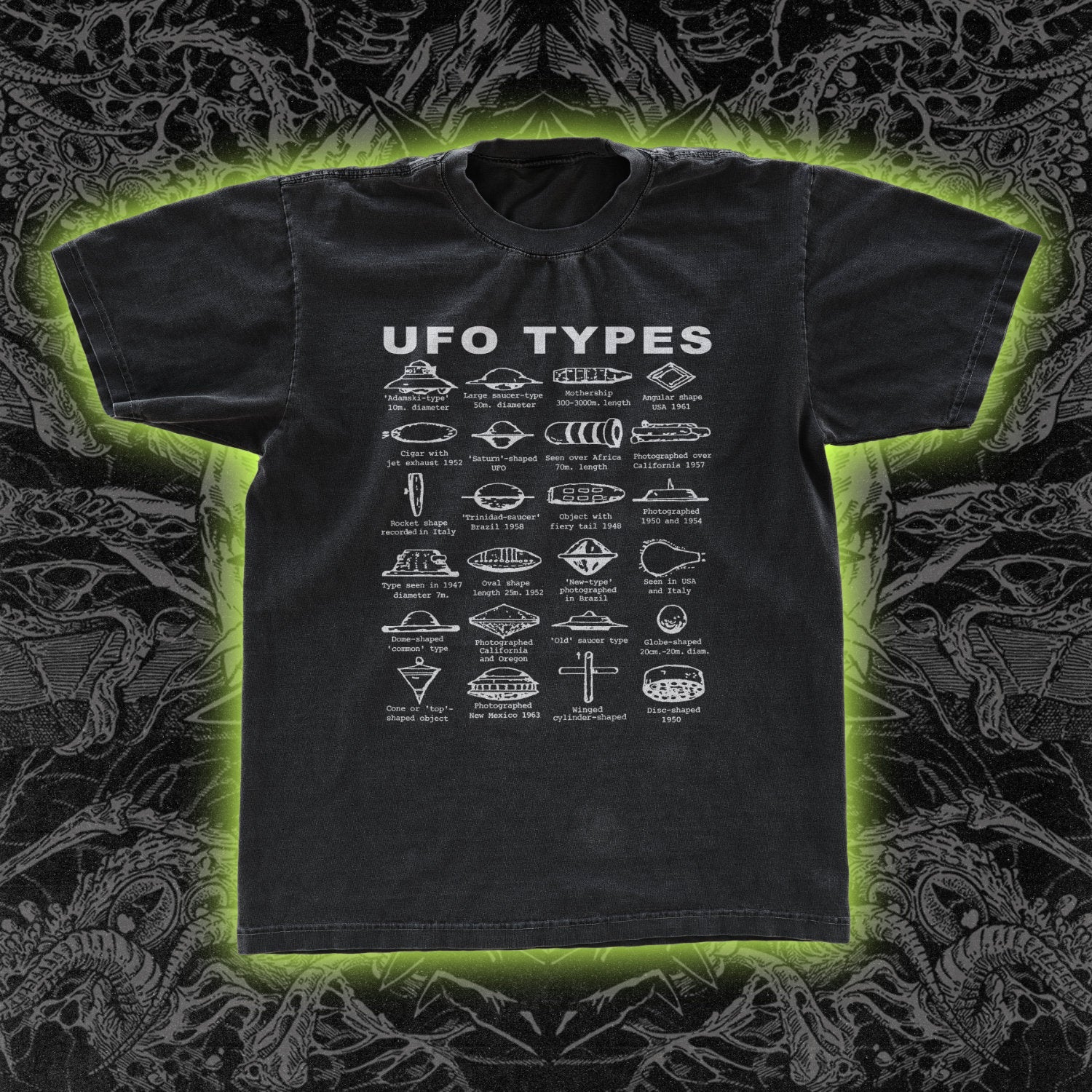 UFO Types Classic Tee