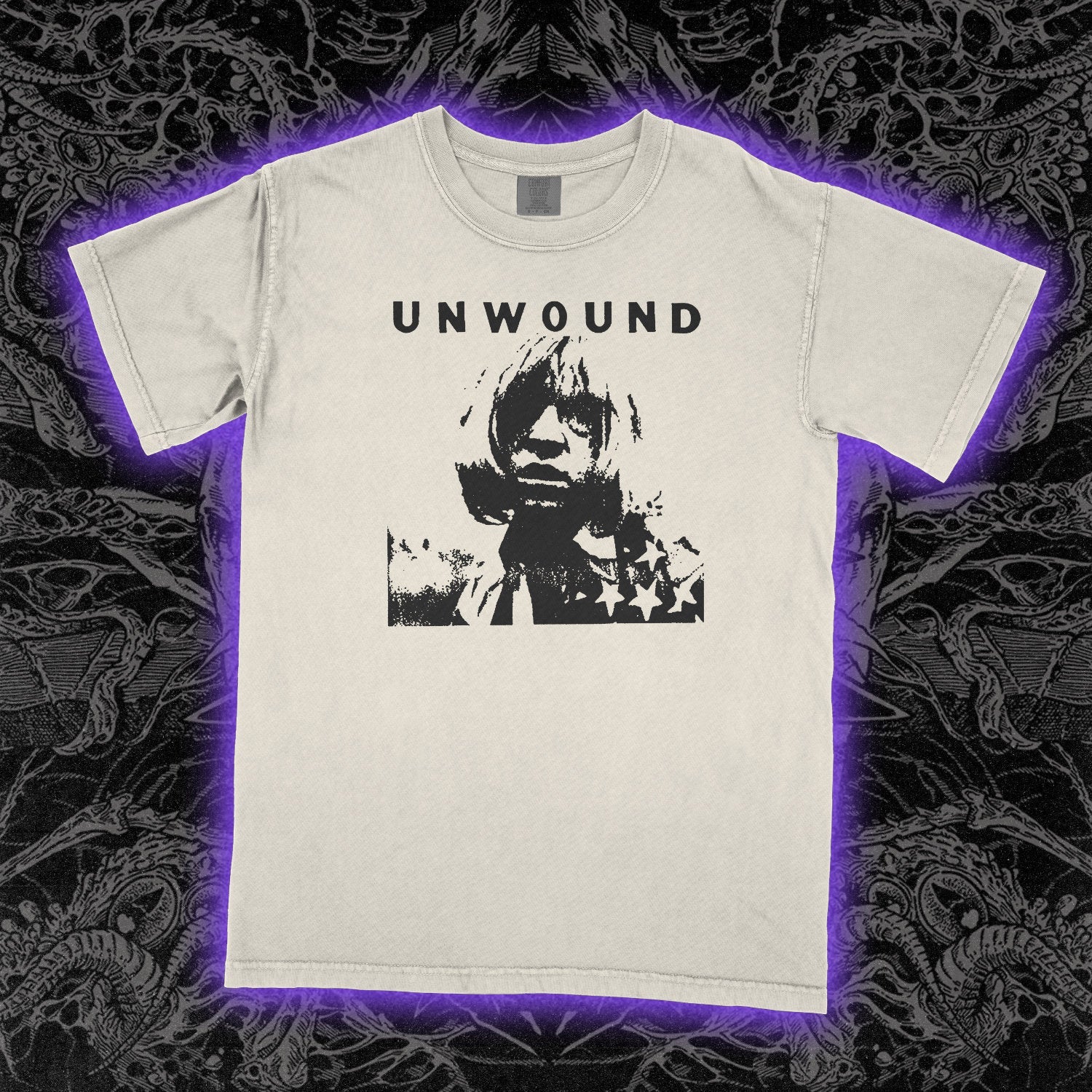 Unwound Bite My Tongue Comfort Colors Ivory Tee