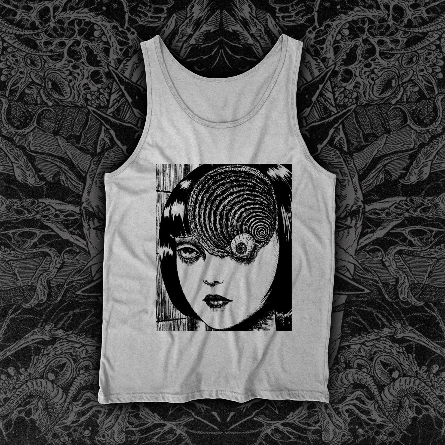 Uzumaki Eyeball Tank White