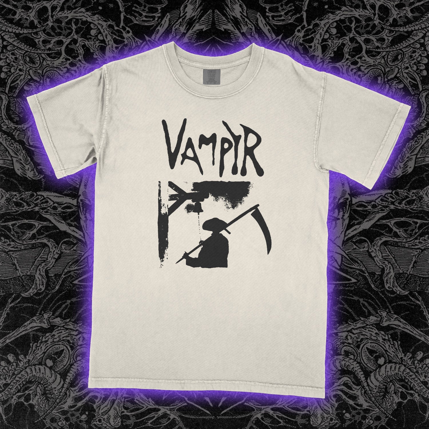 Vampyr Film 1932 Comfort Colors Ivory Tee