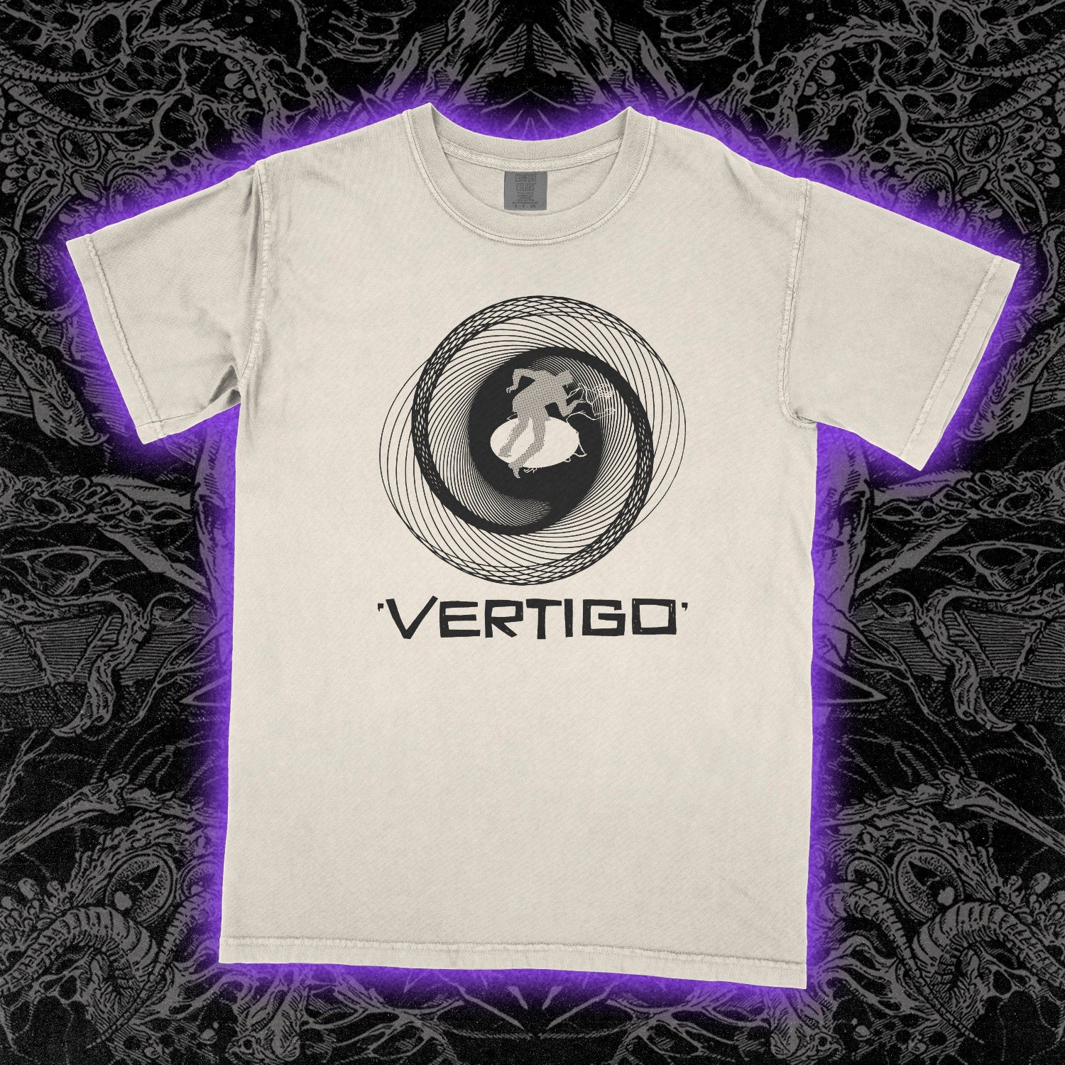 Vertigo Film Comfort Colors Ivory Tee