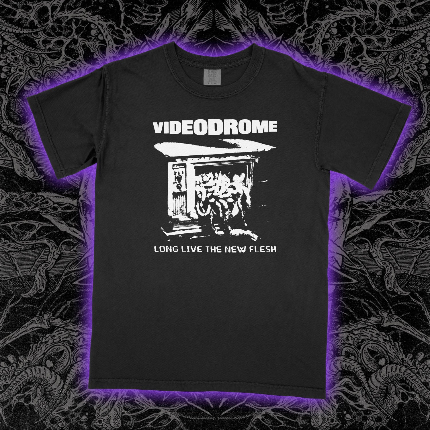 Videodrome Comfort Colors Black Tee