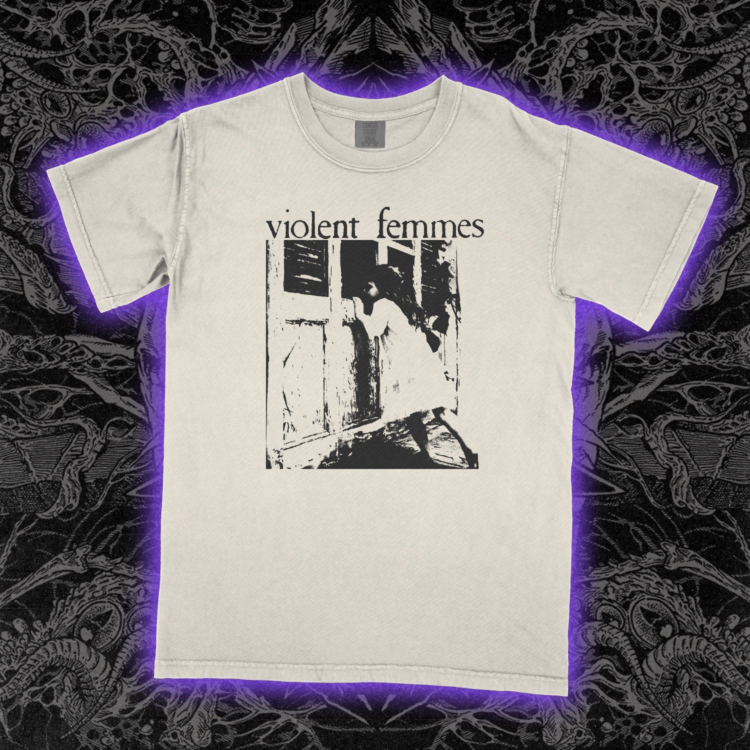 Violent Femmes Comfort Colors Ivory Tee