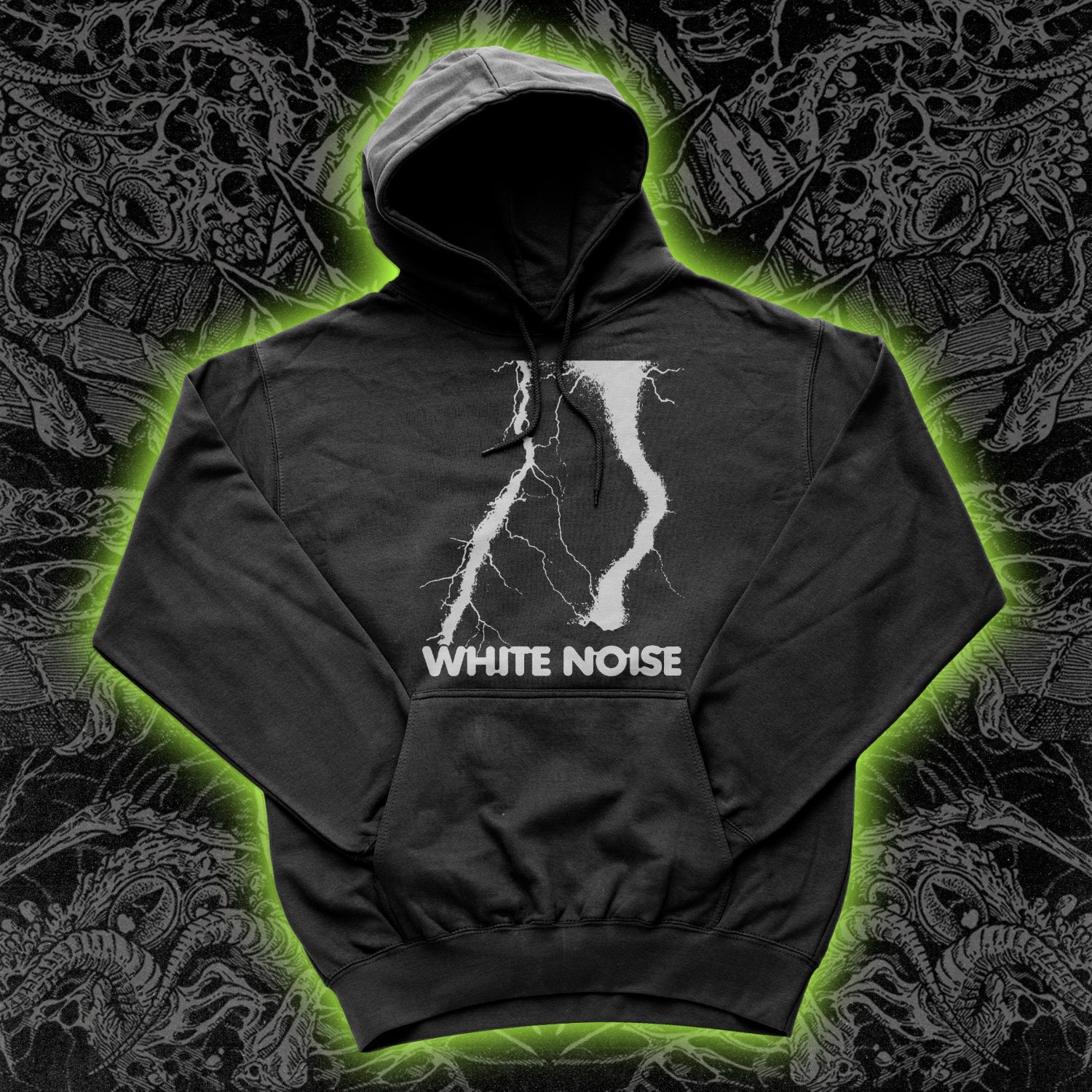 White Noise An Electric Storm Hoodie