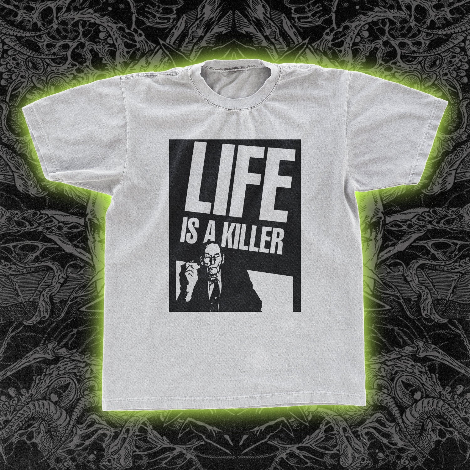 William Burroughs Life Is A Killer Classic Tee