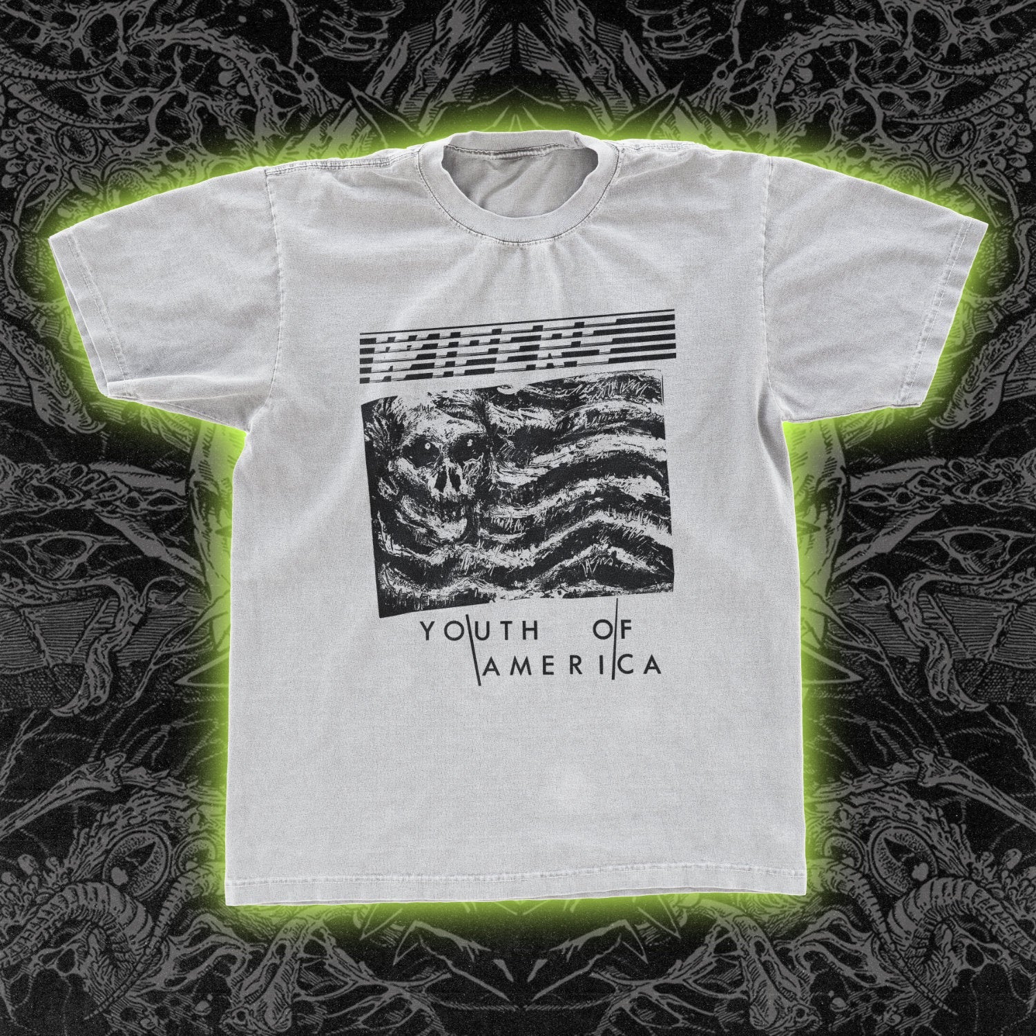 Wipers Youth Of America And Flag Classic Tee