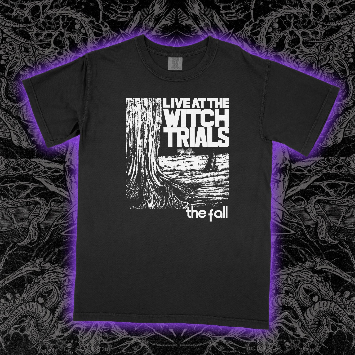 Witch Trials The Fall Comfort Colors Black Tee