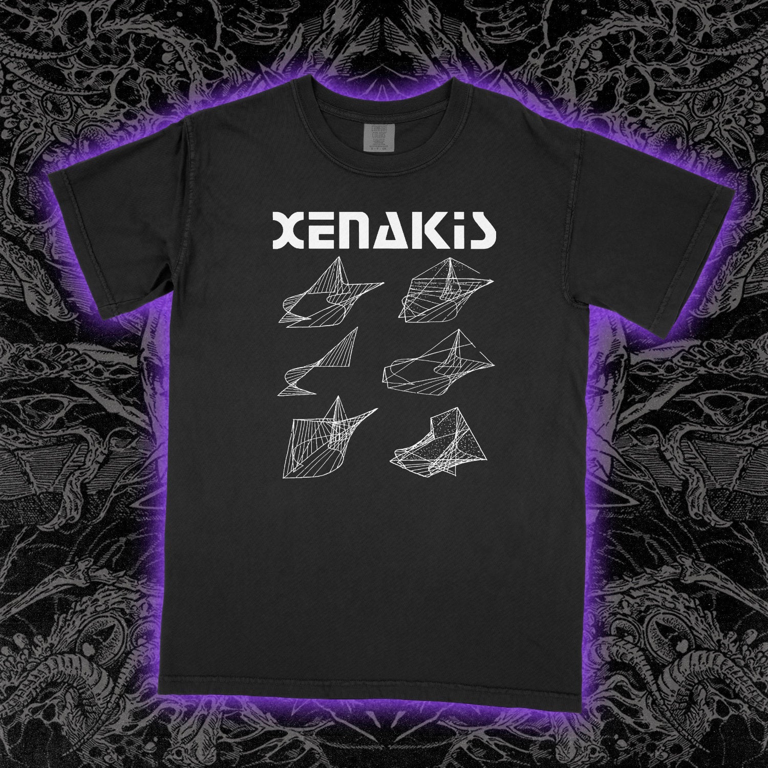 Xenakis Comfort Colors Black Tee