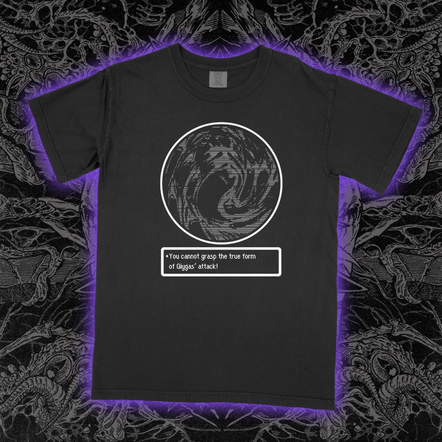 You Cannot Grasp Giygas Comfort Colors Tee Black