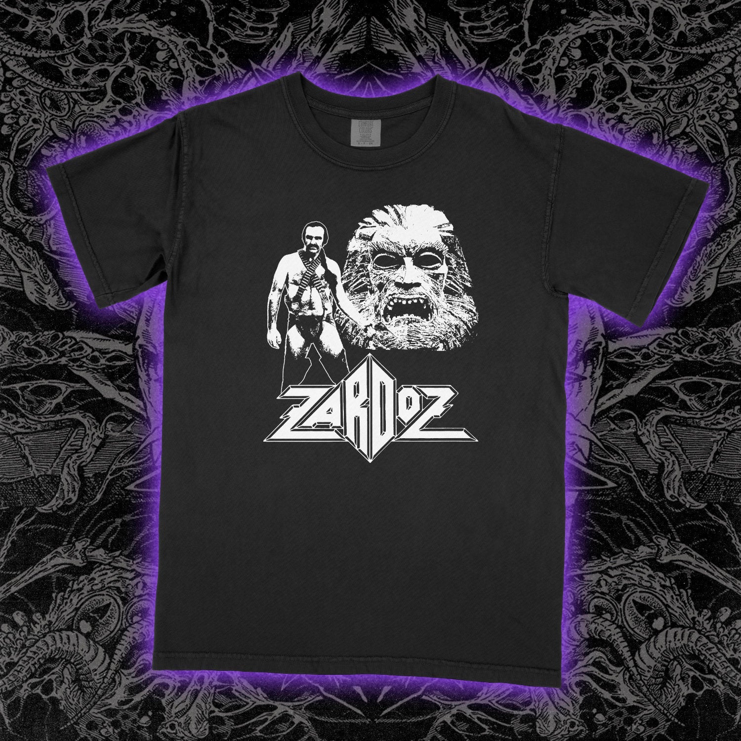 Zardoz Film Comfort Colors Black Tee