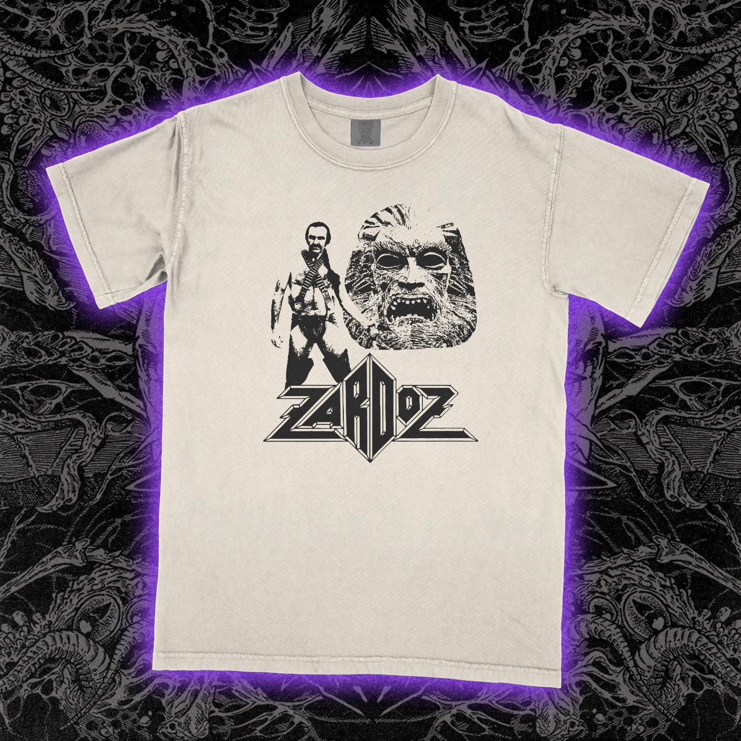 Zardoz Film Comfort Colors Ivory Tee